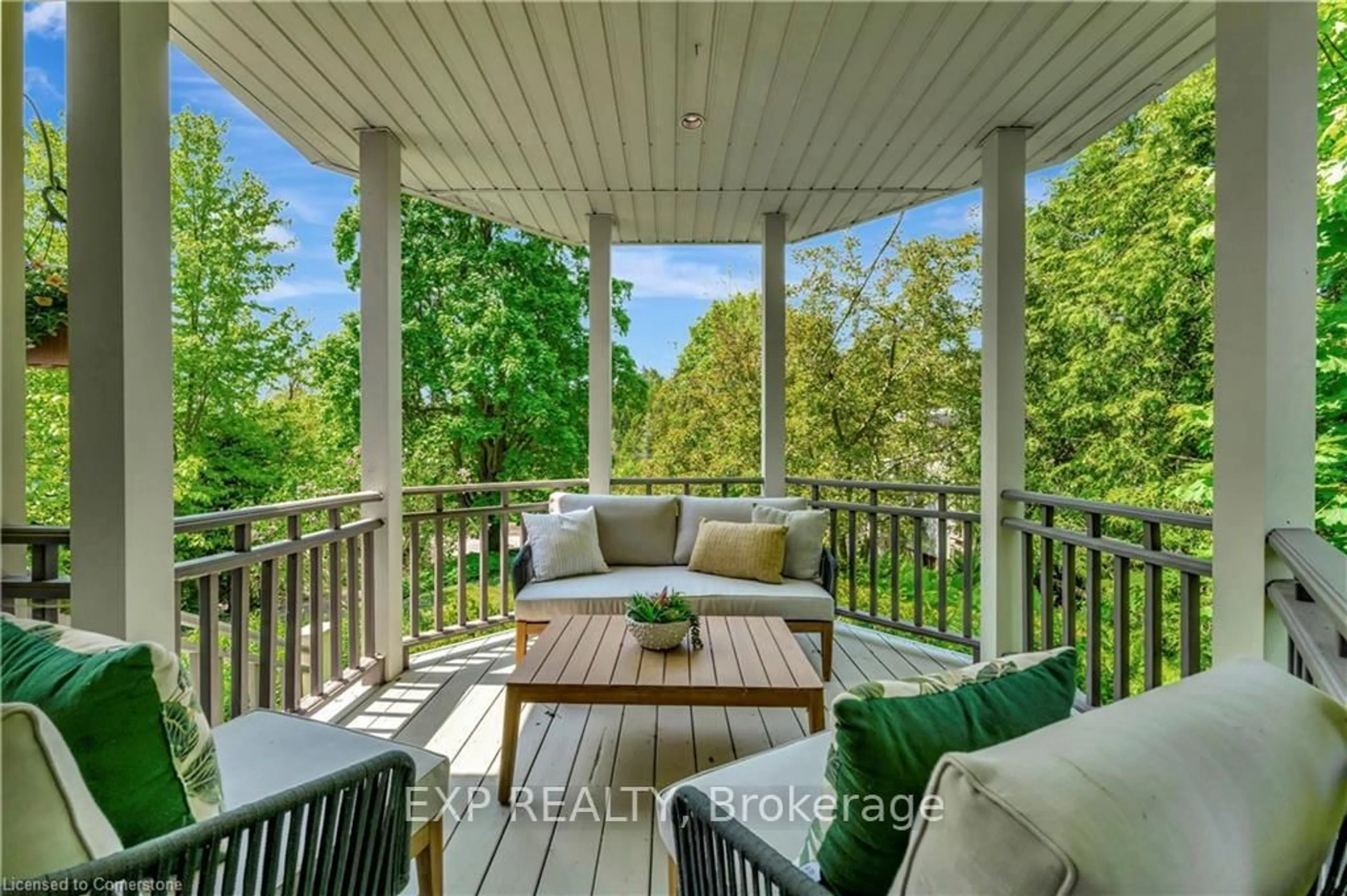 Patio, water/lake/river/ocean view for 385 Geddes St, Centre Wellington Ontario N0B 1S0