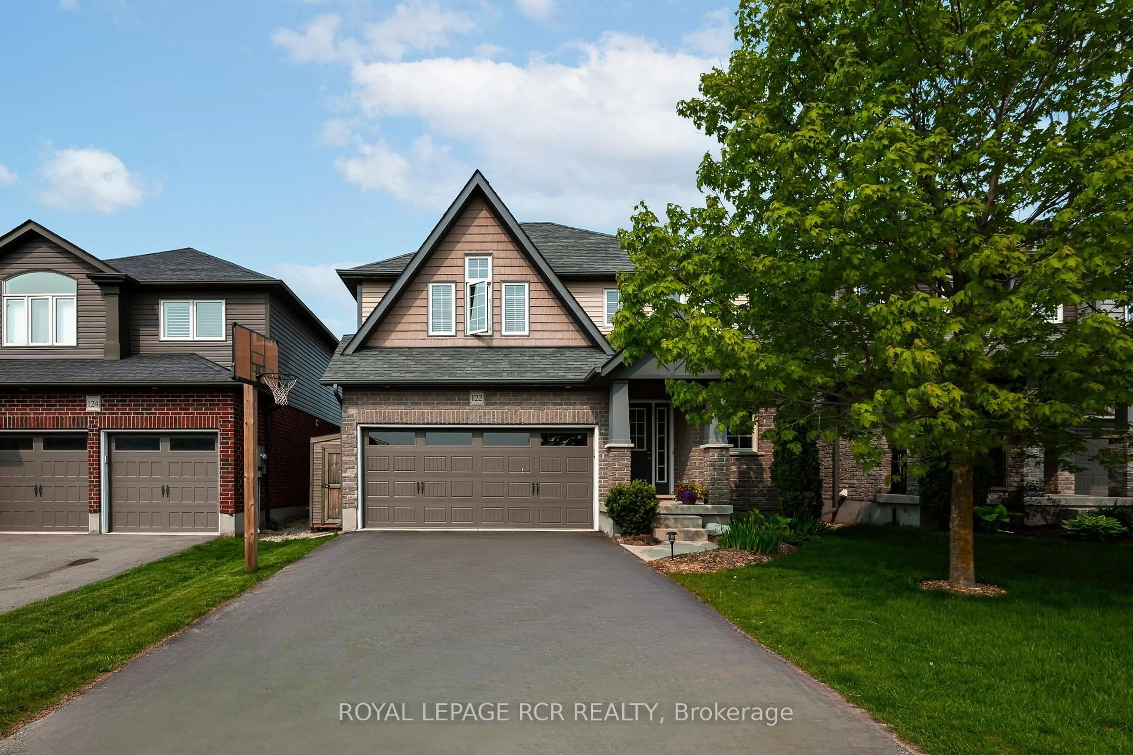 Home with brick exterior material, street for 122 Taylor Dr, East Luther Grand Valley Ontario L9W 6P1