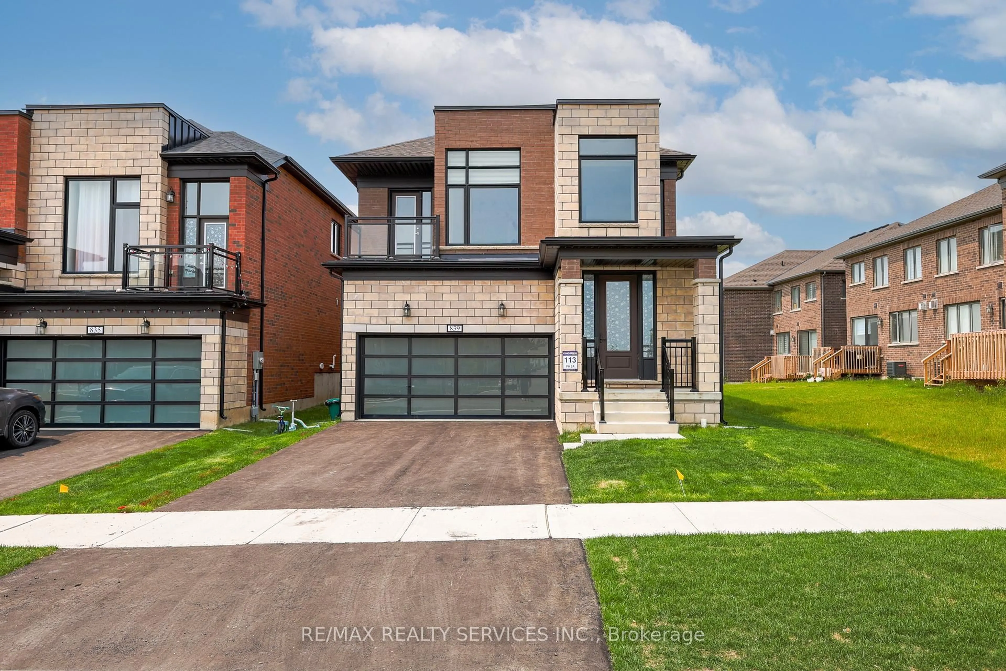 Home with brick exterior material, street for 839 Sobeski Ave, Woodstock Ontario N4T 0P2