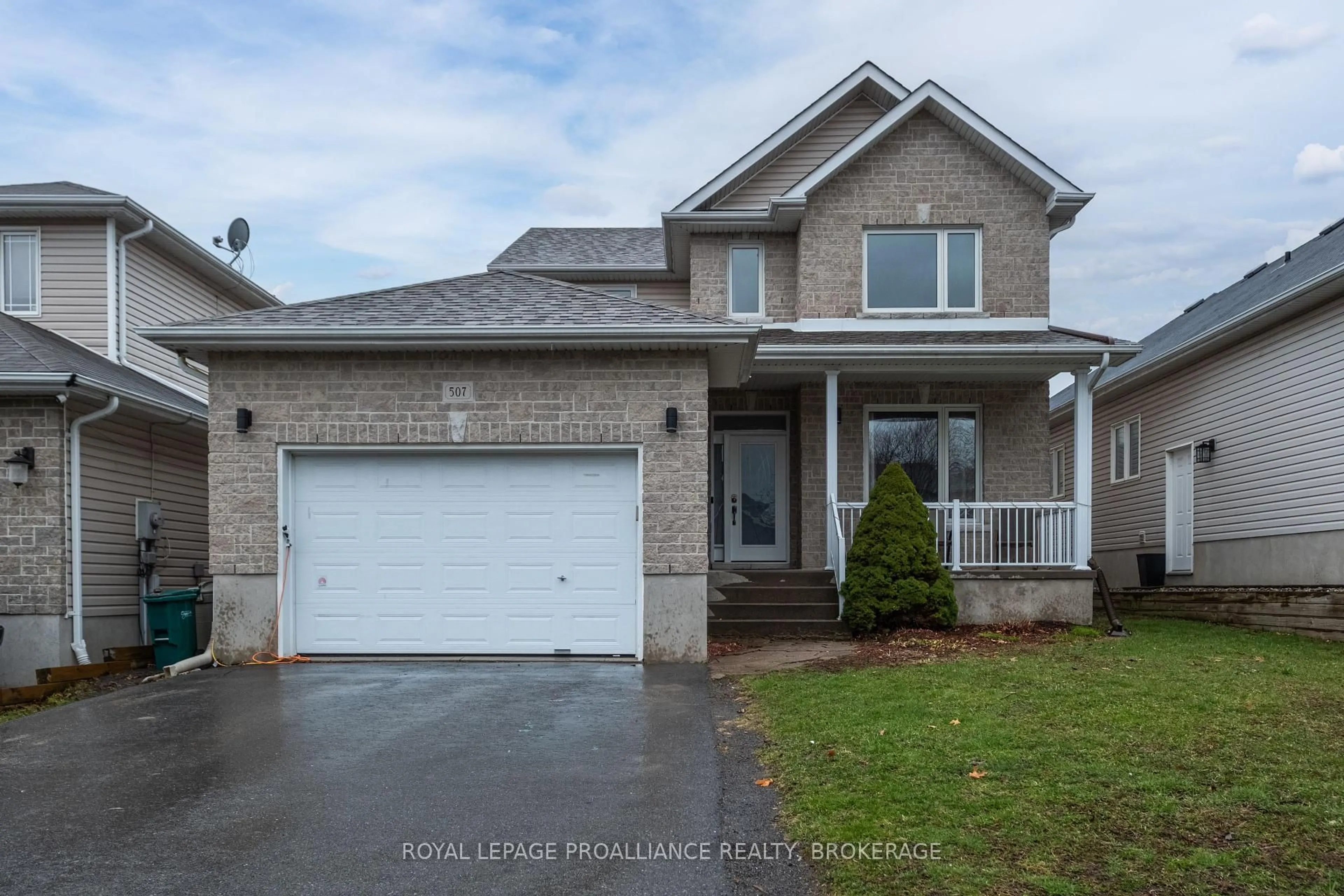 Home with brick exterior material, street for 507 Weston Cres, Kingston Ontario K7M 9E9