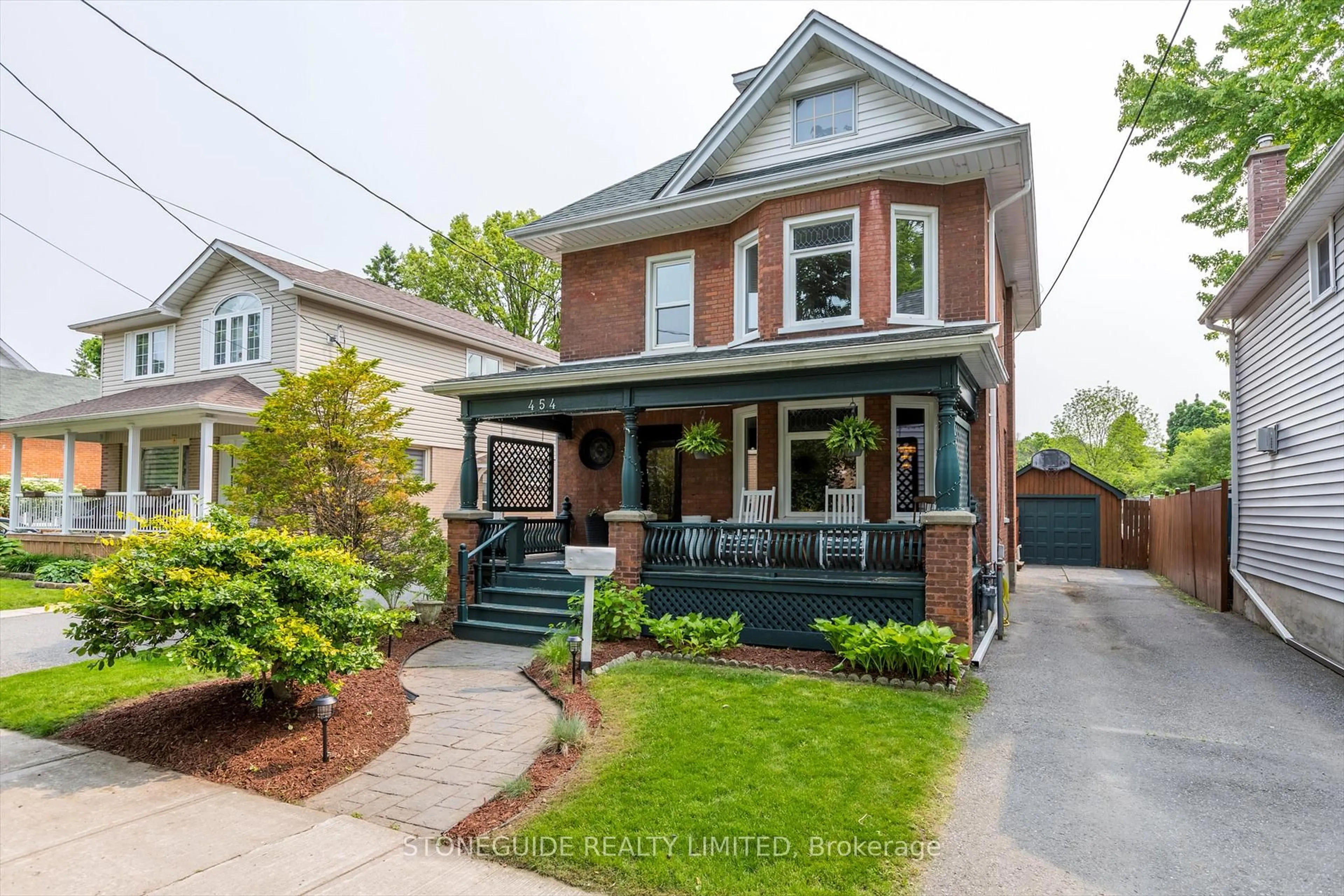 Home with brick exterior material, street for 454 Mark St, Peterborough East Ontario K9H 1V9