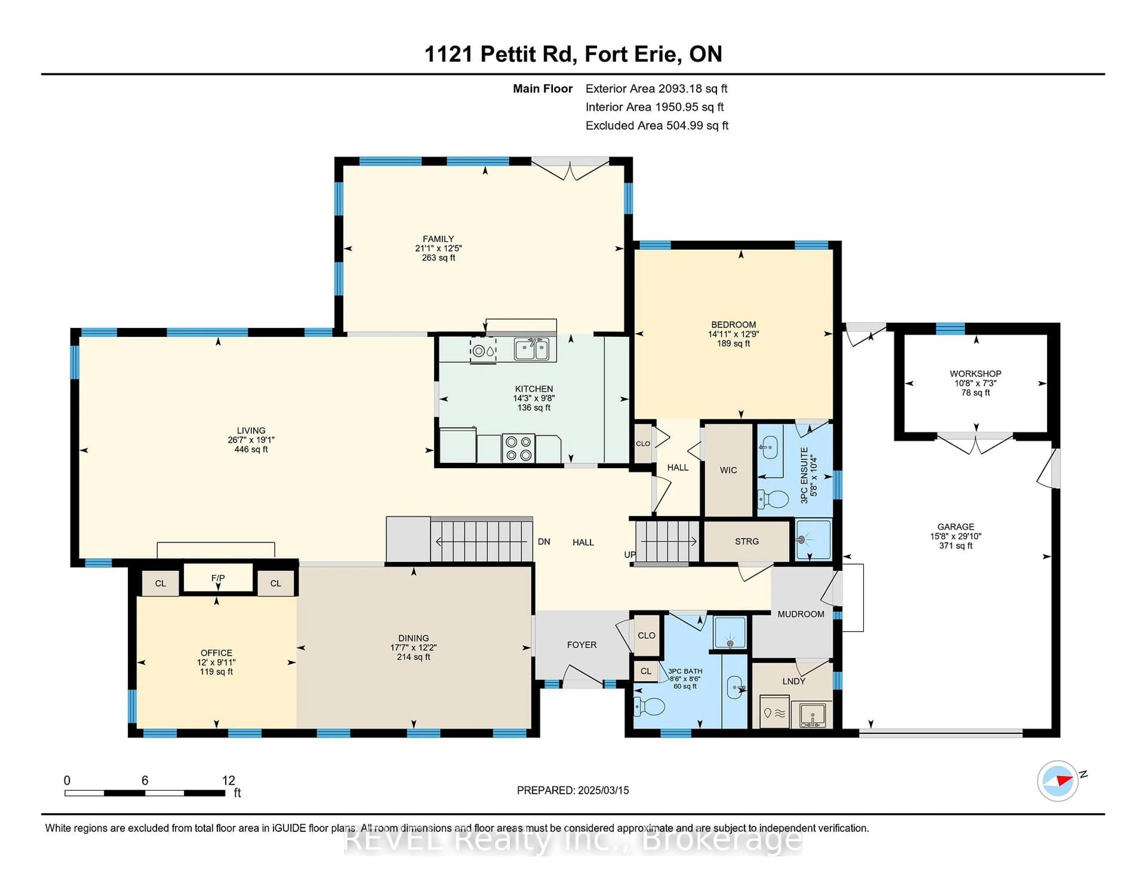 Floor plan for 1121 Pettit Rd, Fort Erie Ontario L2A 5A2