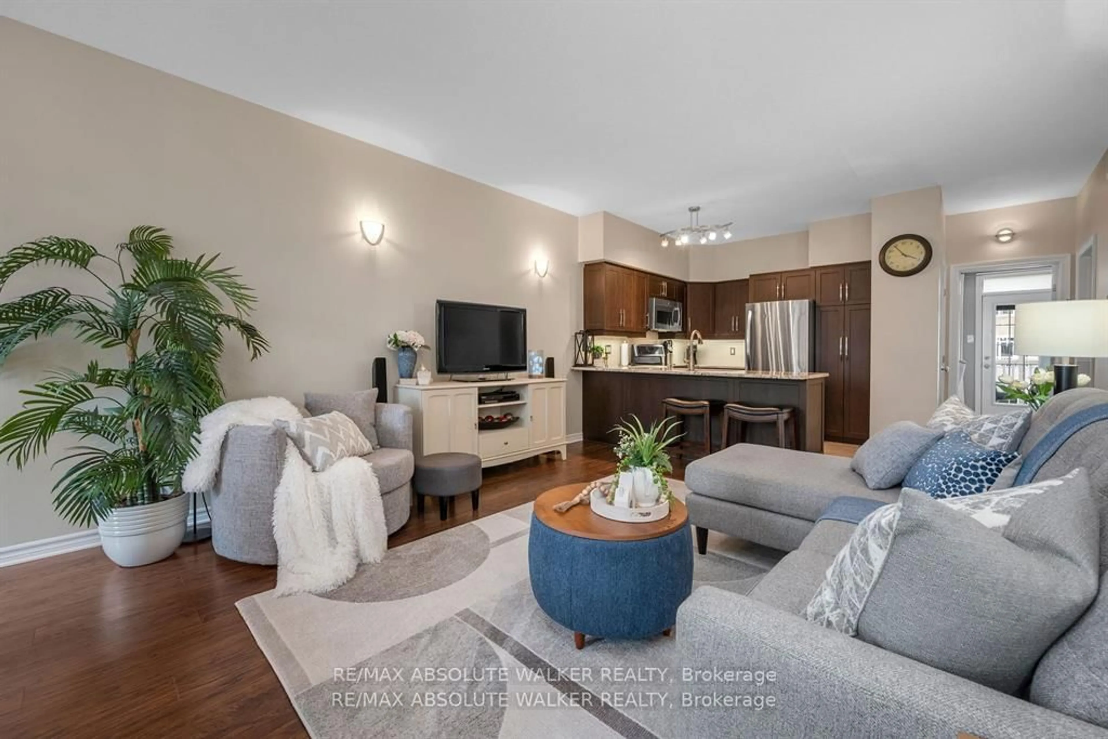 Living room with furniture, unknown for 48 Edenvale Dr, Ottawa Ontario K2K 0A3