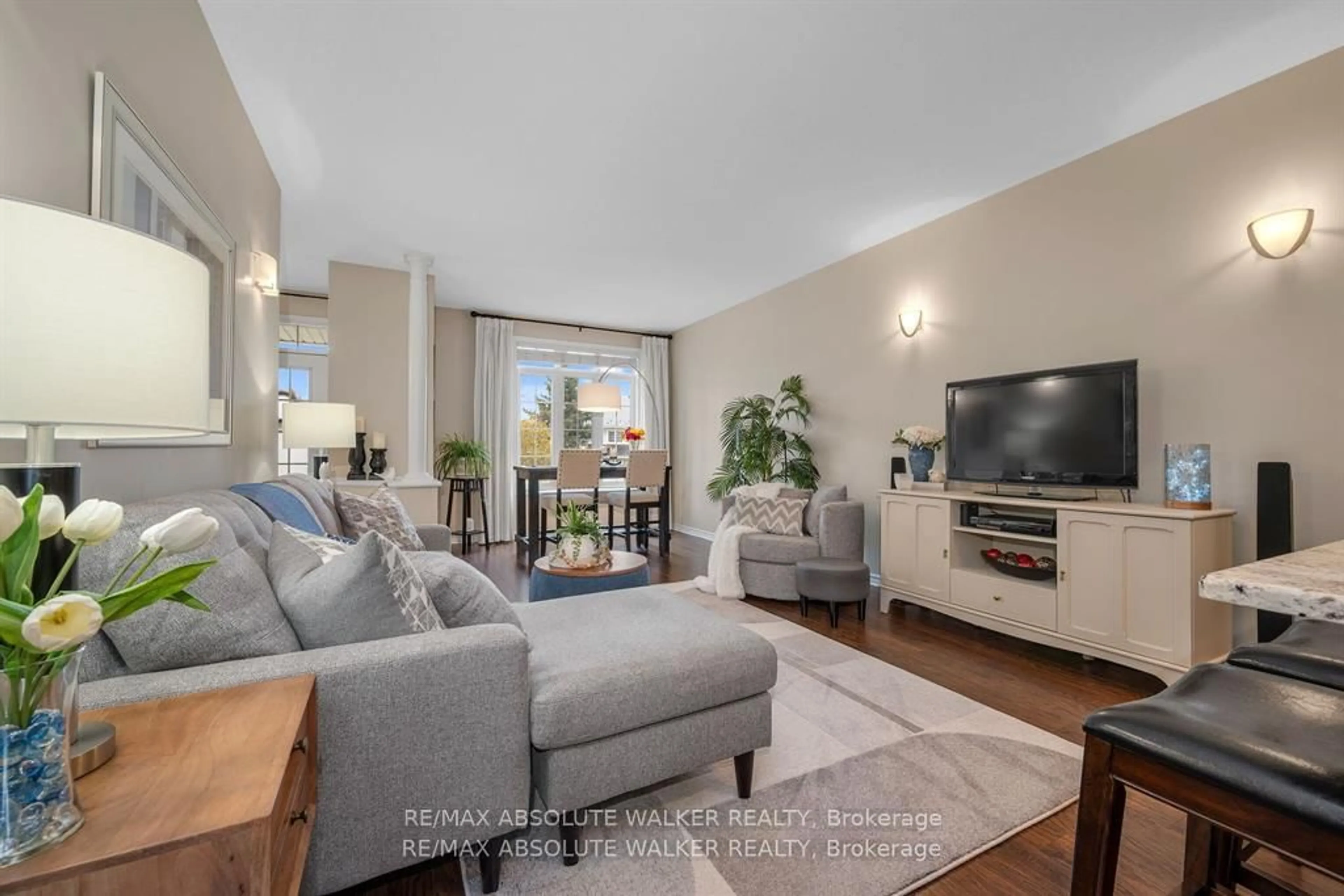 Living room with furniture, unknown for 48 Edenvale Dr, Ottawa Ontario K2K 0A3