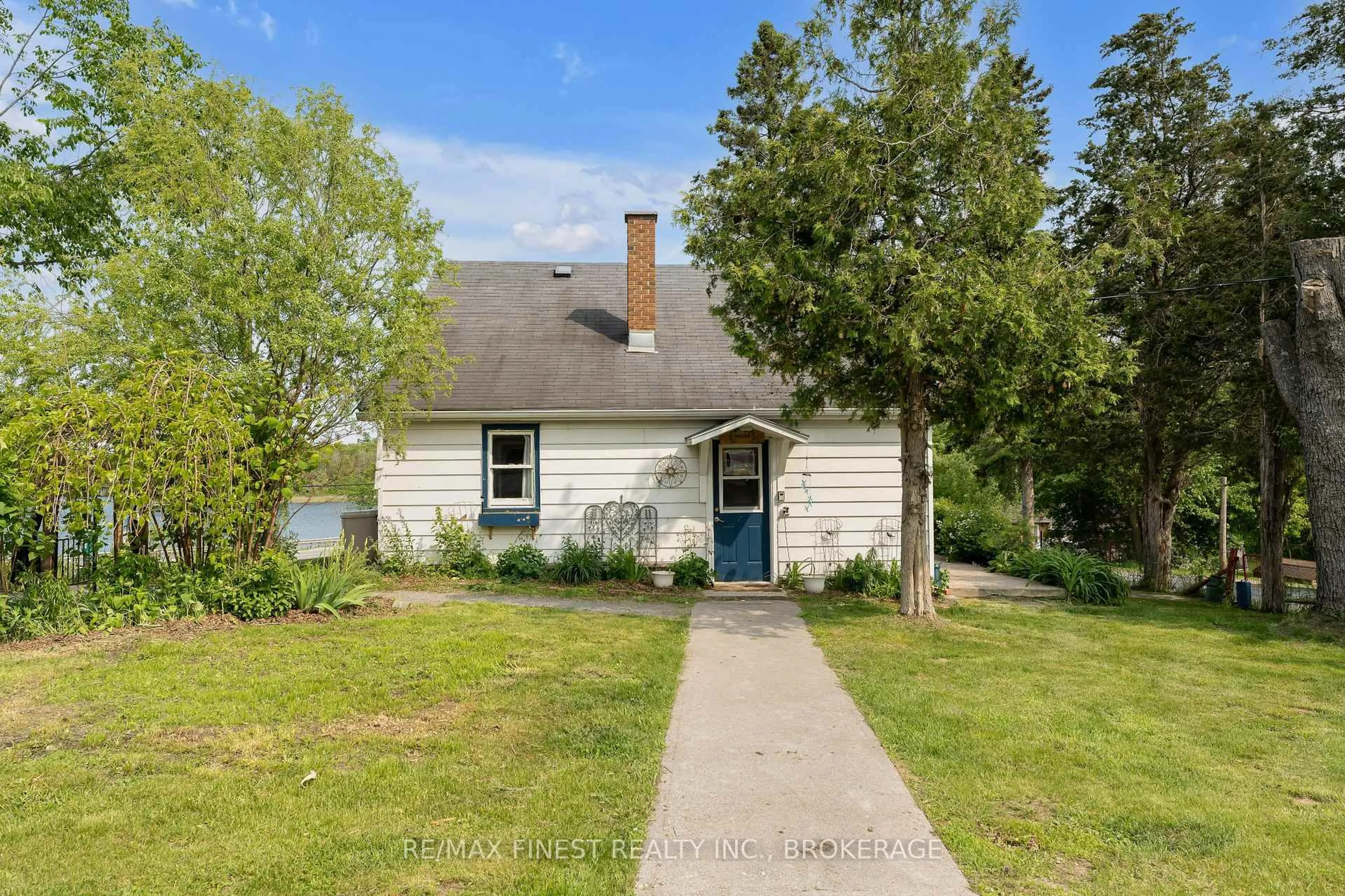 A pic from outside/outdoor area/front of a property/back of a property/a pic from drone, street for 21 Furlong Rd, Stone Mills Ontario K0K 2A0