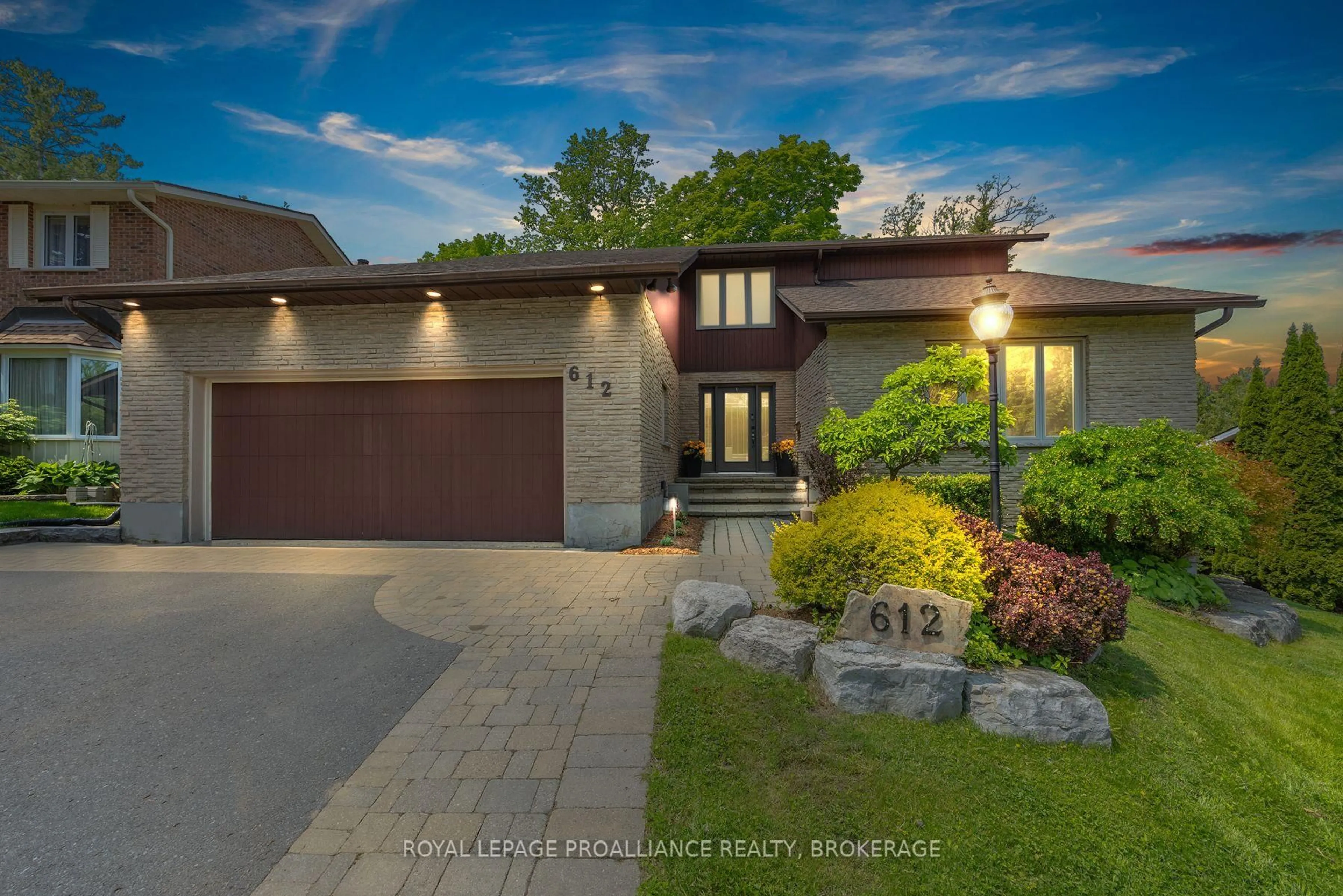 Home with brick exterior material, street for 612 Rankin Cres, Kingston Ontario K7M 7L4