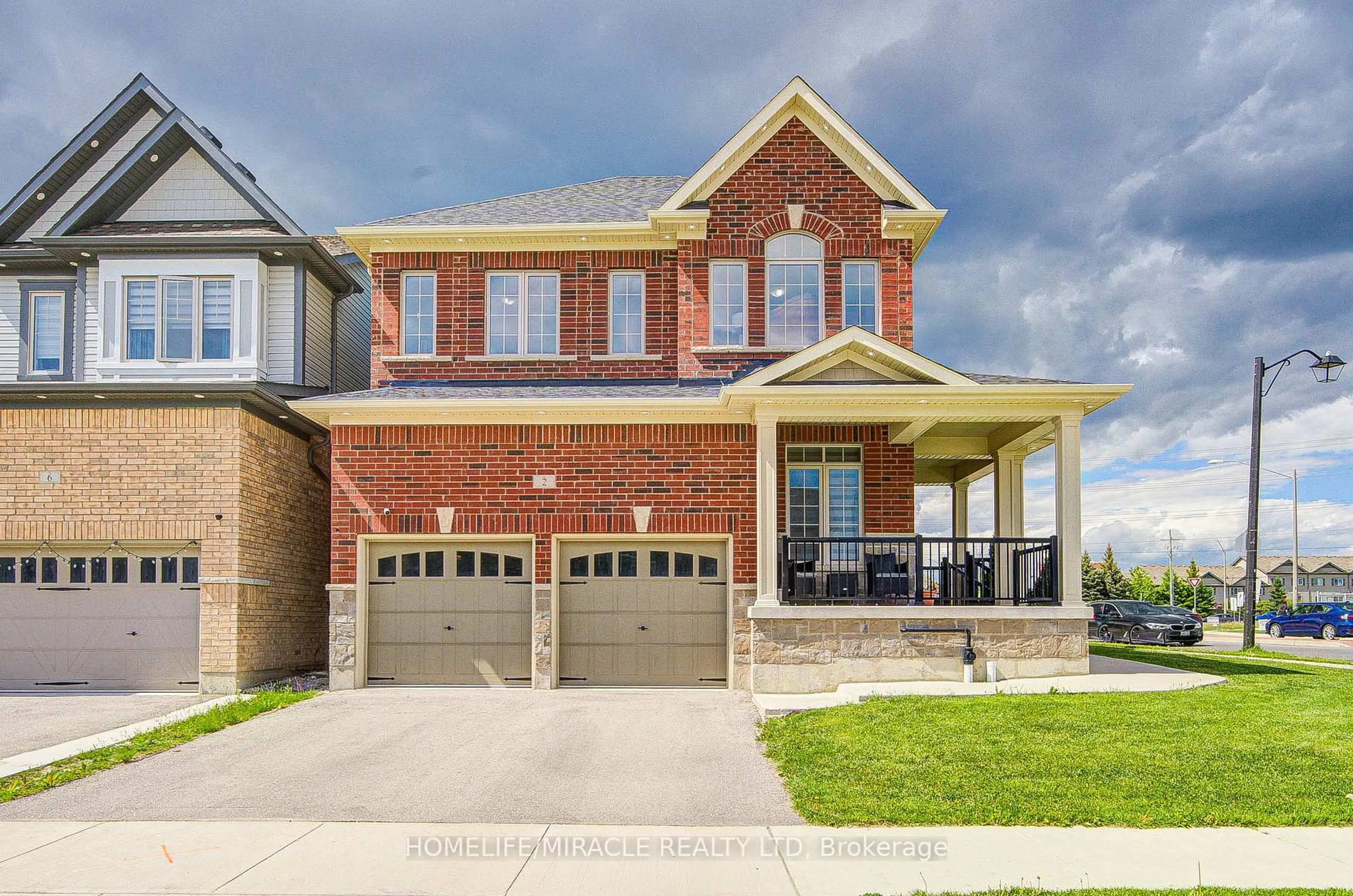 Home with brick exterior material, street for 2 William Dunlop St, Kitchener Ontario N2R 0N7
