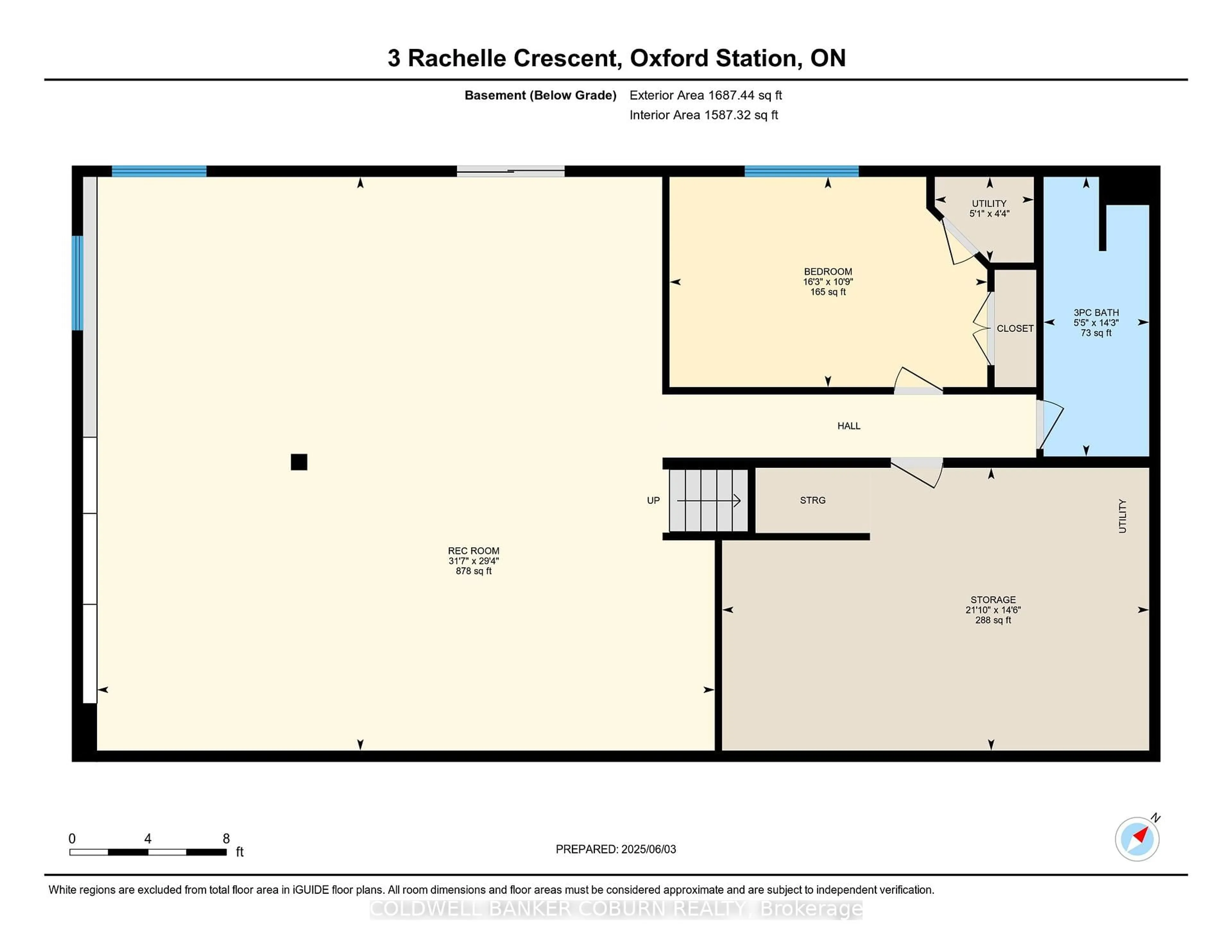 Floor plan for 3 Rachelle Cres, North Grenville Ontario K0G 1T0