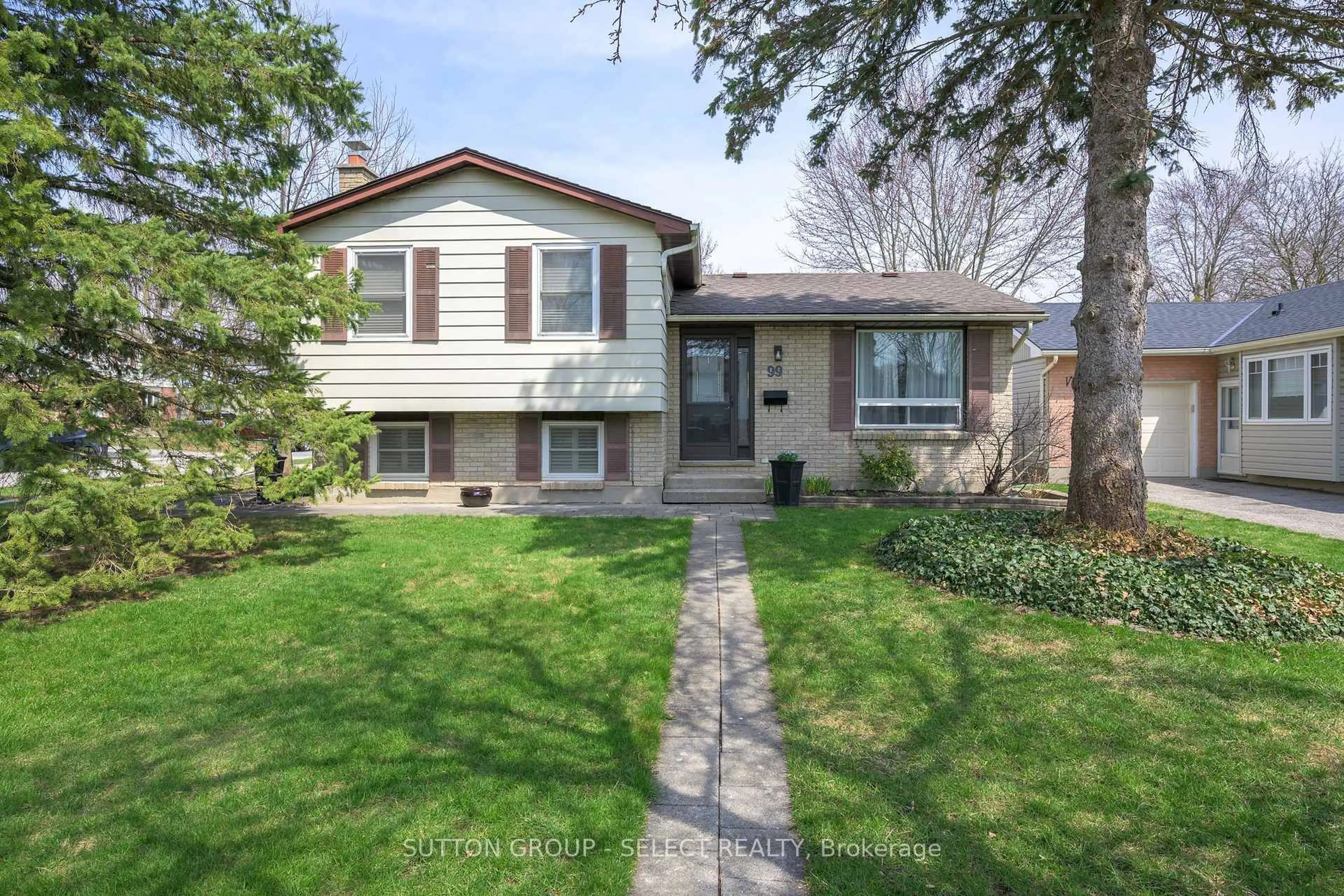 Home with brick exterior material, street for 99 Inverary Cres, London North Ontario N6G 3L7