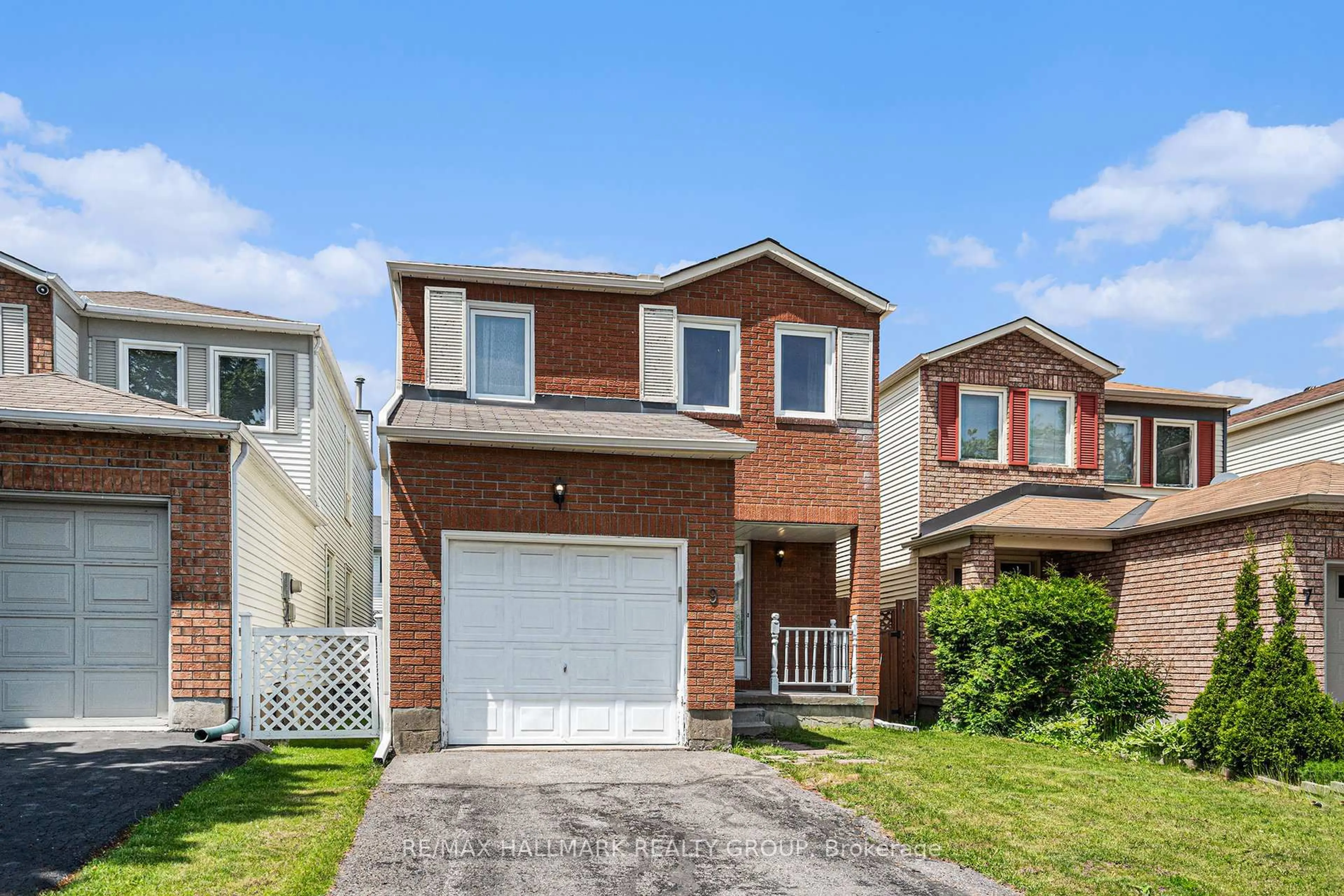 Home with brick exterior material, street for 9 Raj Terr, Ottawa Ontario K1G 4T4