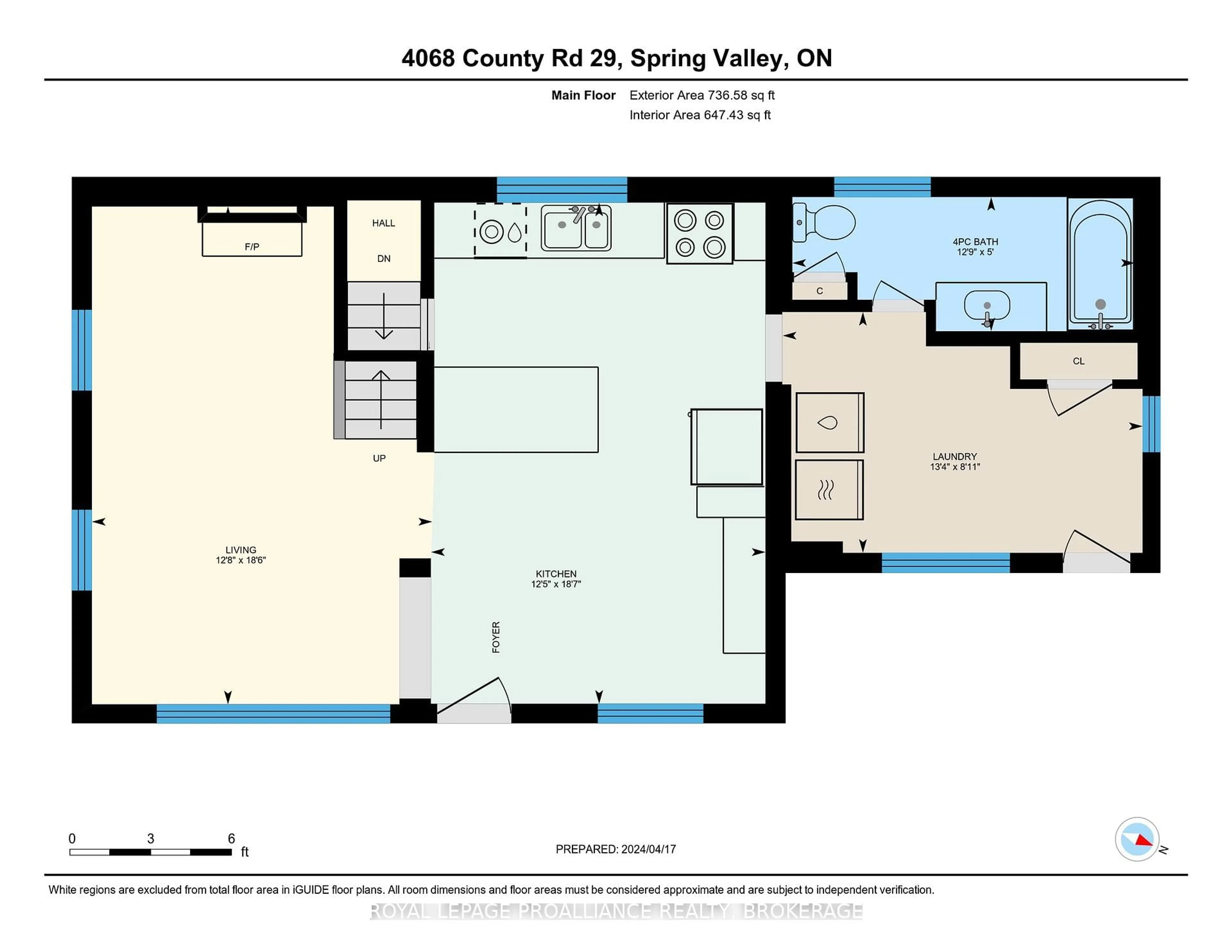 Floor plan for 4068 COUNTY ROAD 29, Elizabethtown-Kitley Ontario K6V 5T4