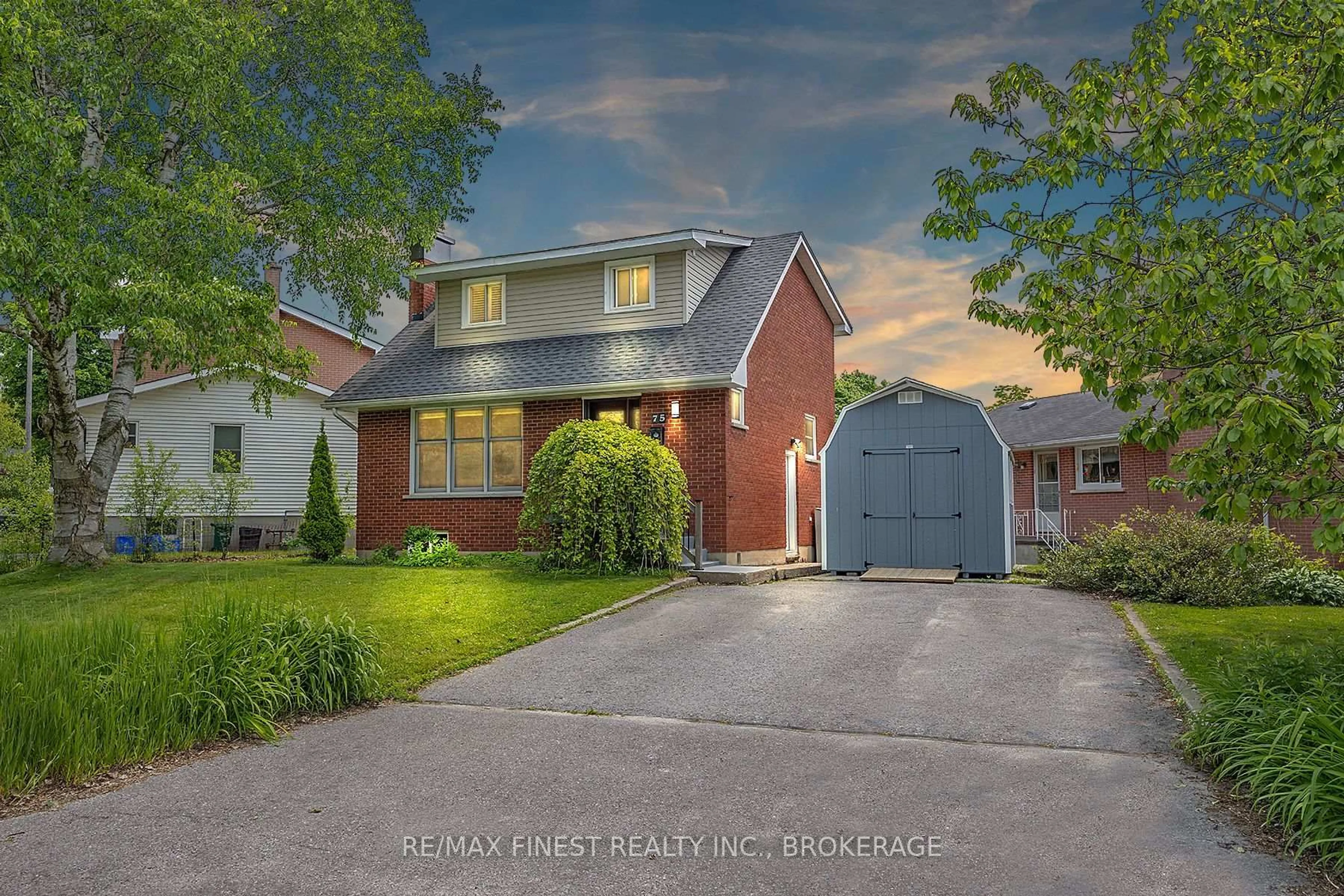 Home with brick exterior material, street for 75 Hatter St, Kingston Ontario K7M 2L6