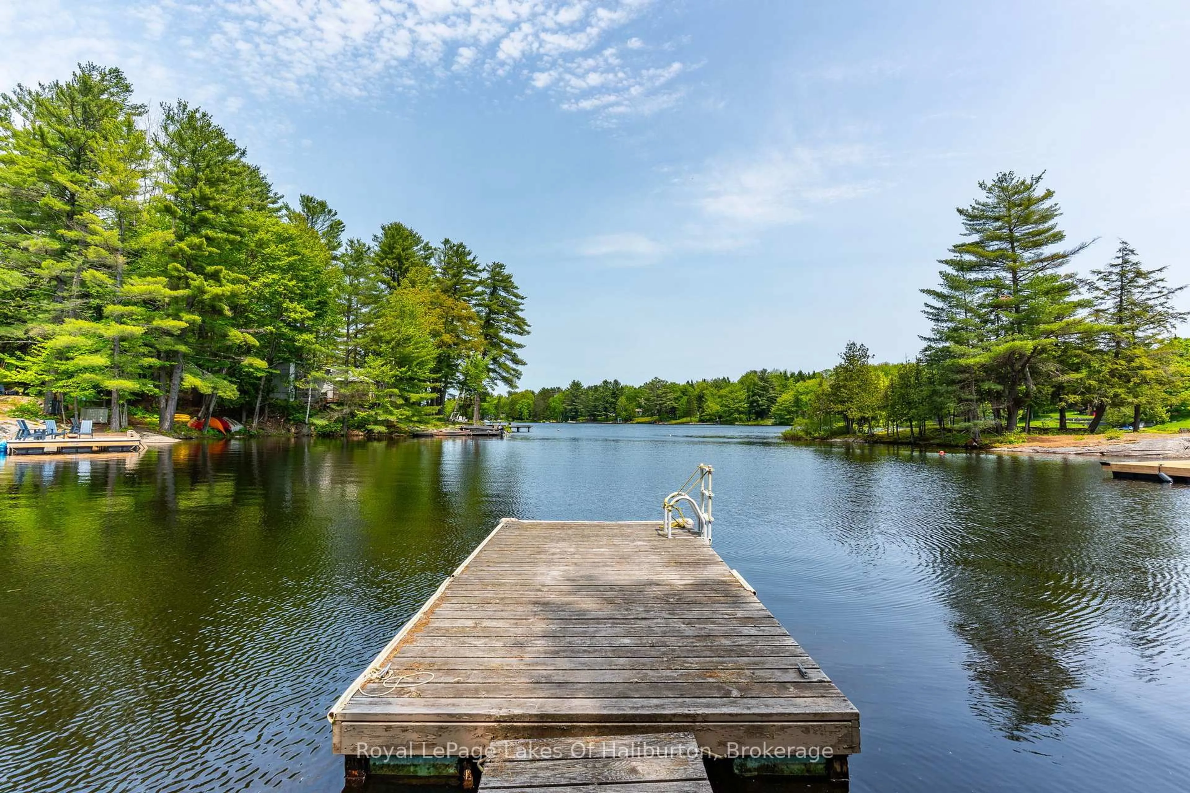 Patio, water/lake/river/ocean view for 1700 Kushog Lake Rd, Algonquin Highlands Ontario K0M 1S0