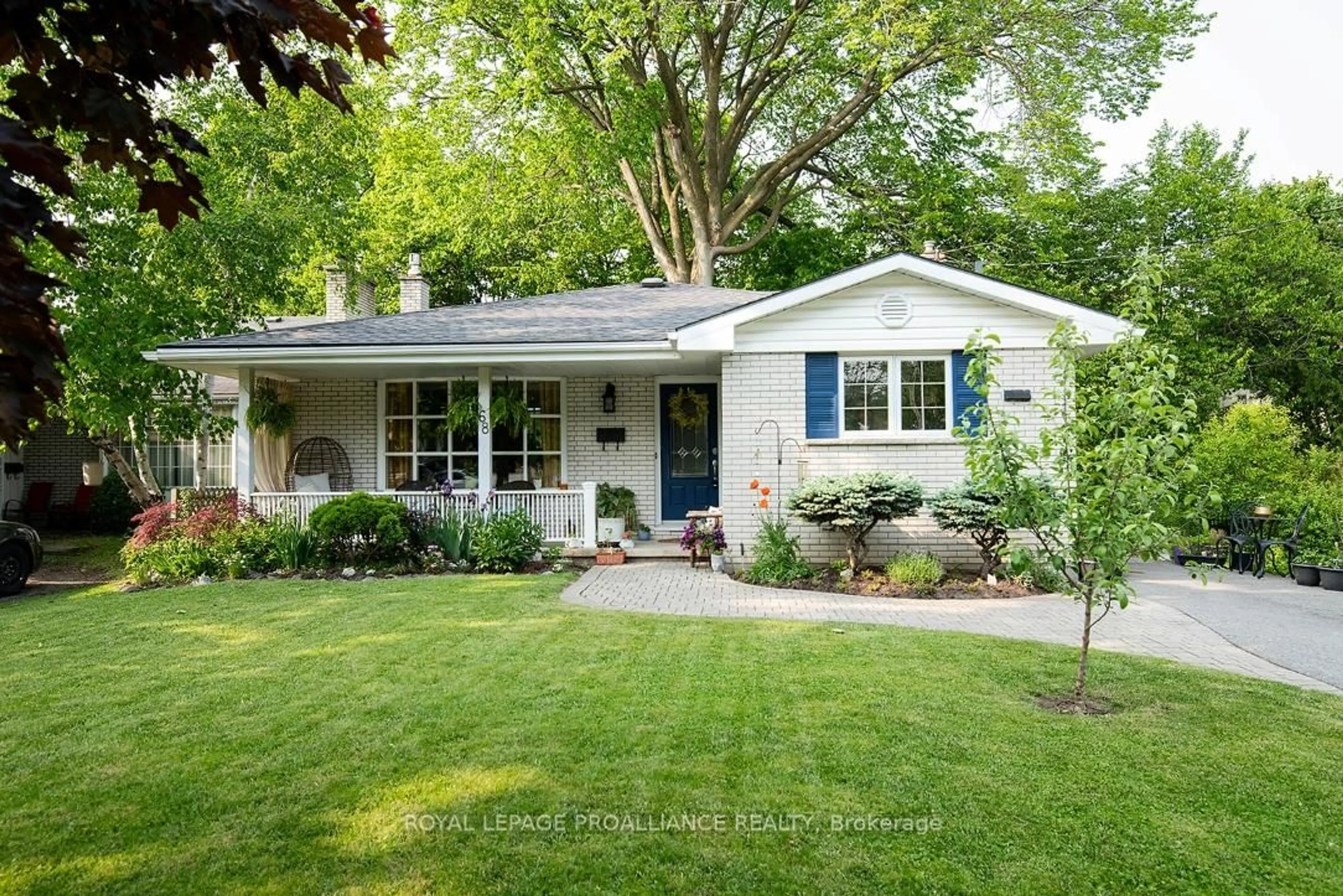 Home with vinyl exterior material, street for 68 Edgehill Rd, Belleville Ontario K8N 2L1