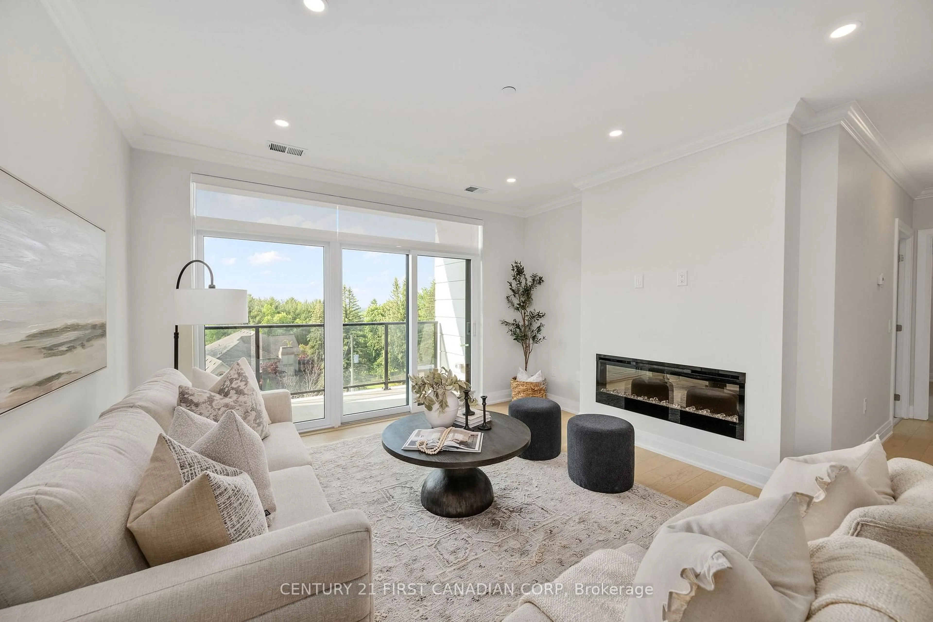 Living room with furniture, unknown for 1560 Upper West Ave #406, London South Ontario N6K 0M4