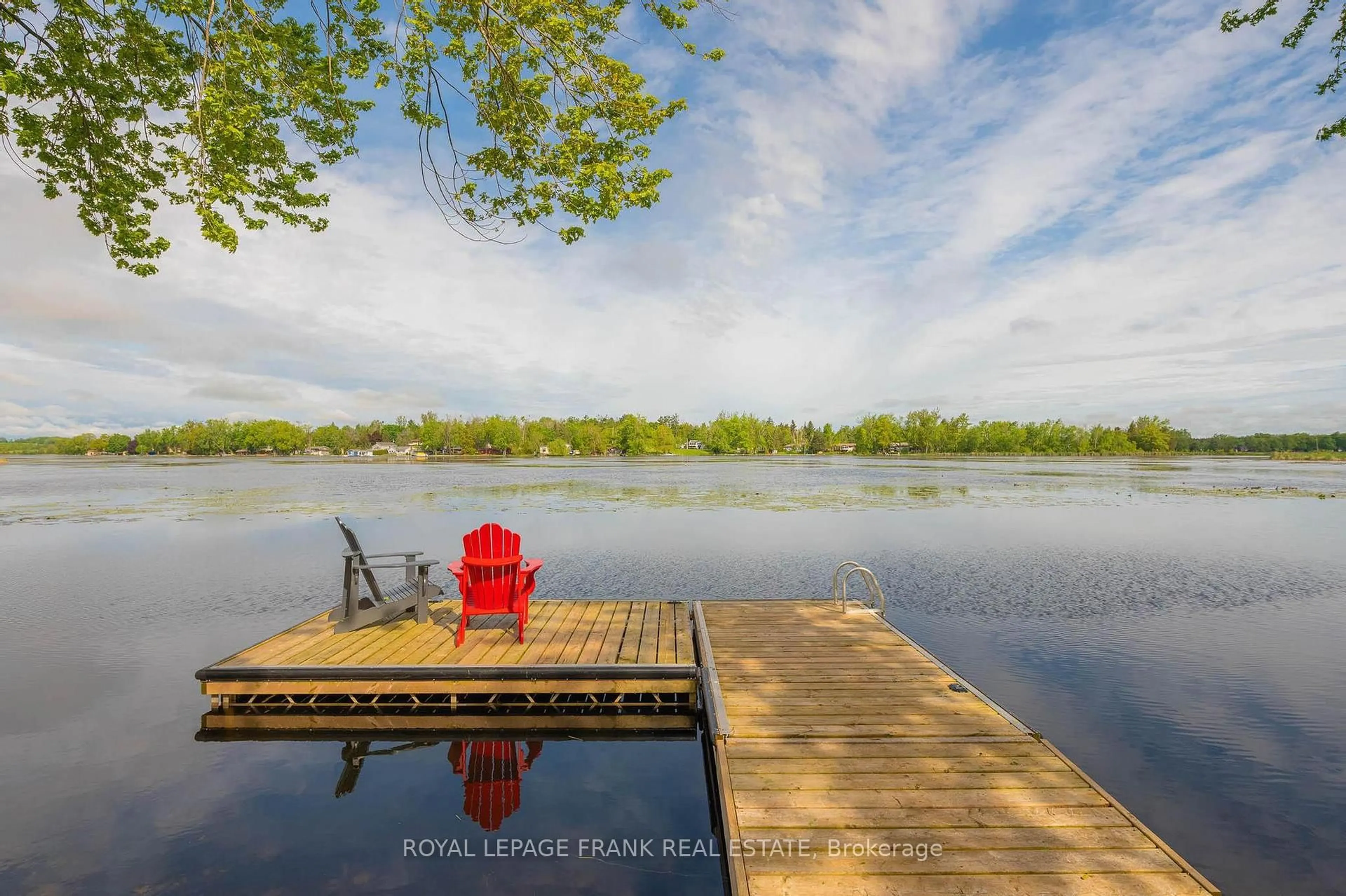 Patio, water/lake/river/ocean view for 978 Harrington Line, Selwyn Ontario K0L 1T0
