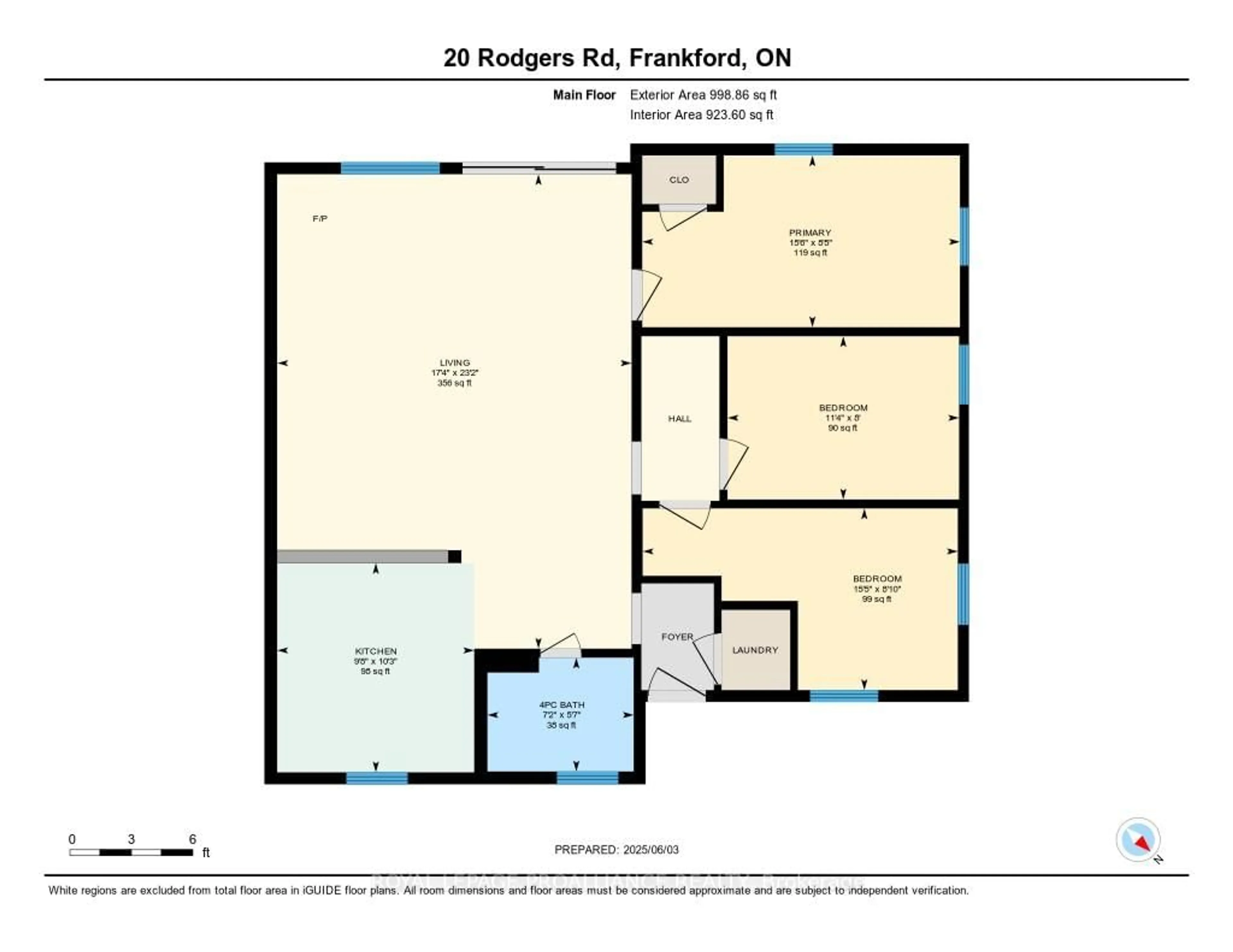Floor plan for 20 Rodgers Rd, Hastings Ontario K0K 2C0