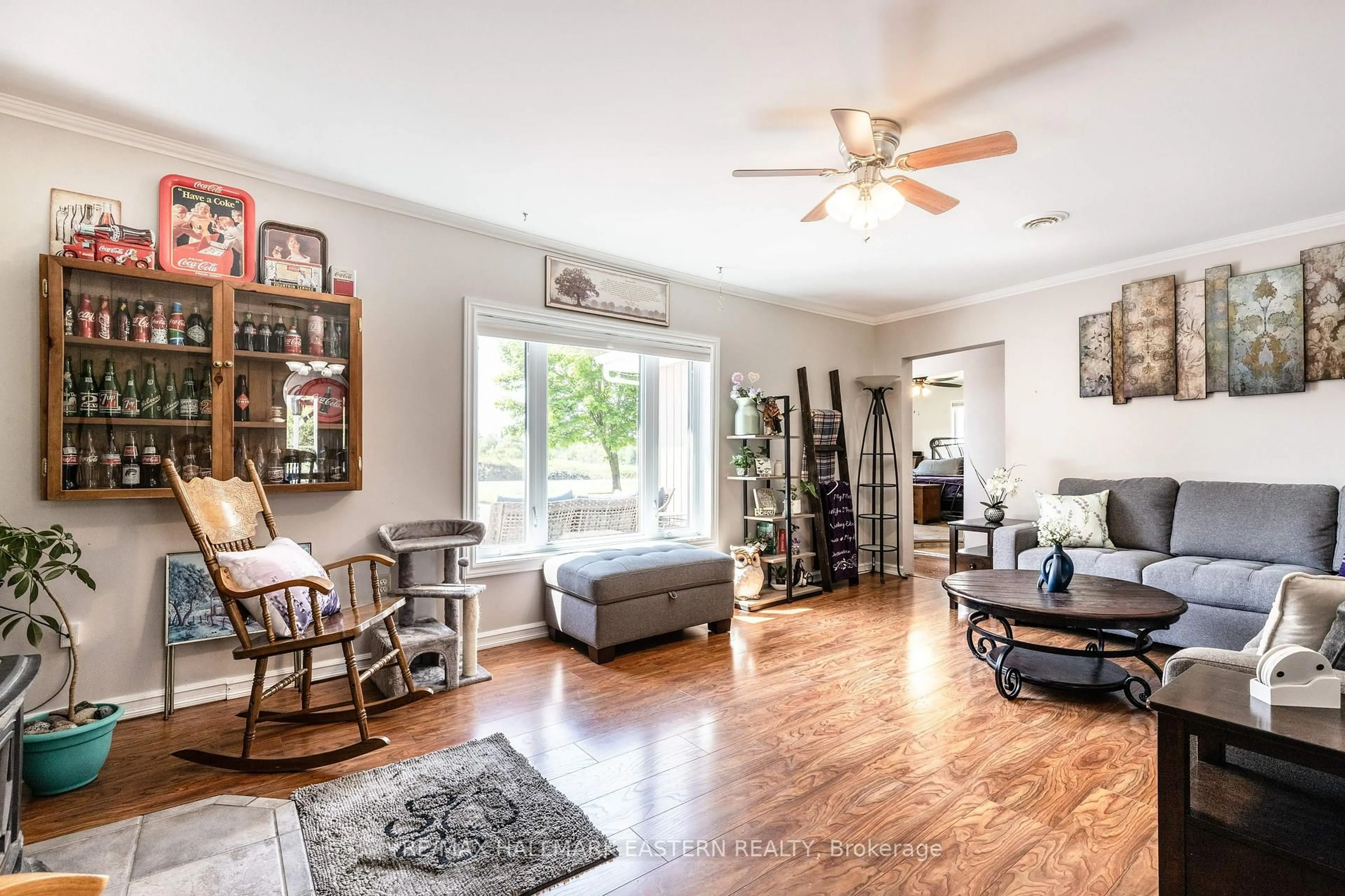 Living room with furniture, unknown for 4792 Hwy 7, Douro-Dummer Ontario K0L 2V0