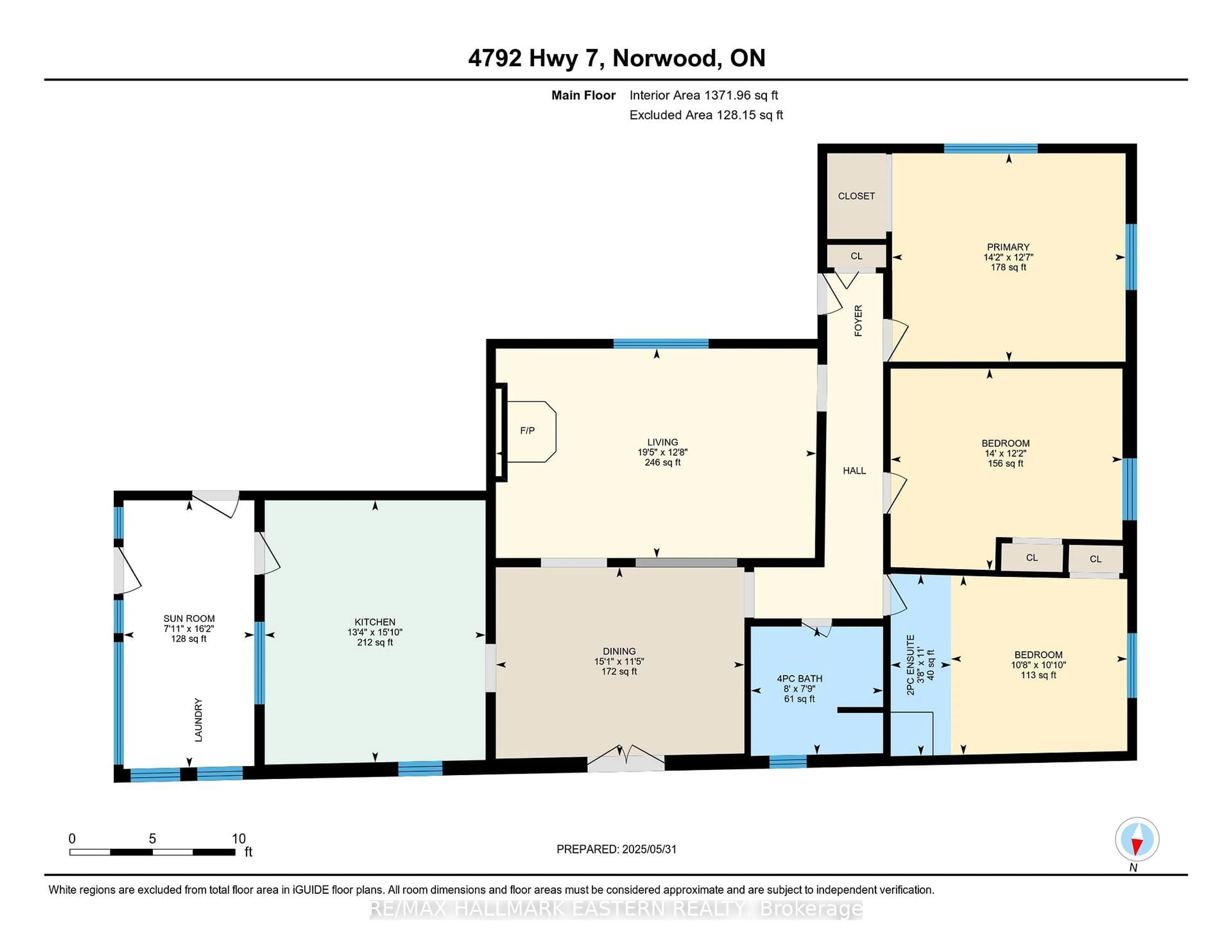 Floor plan for 4792 Hwy 7, Douro-Dummer Ontario K0L 2V0