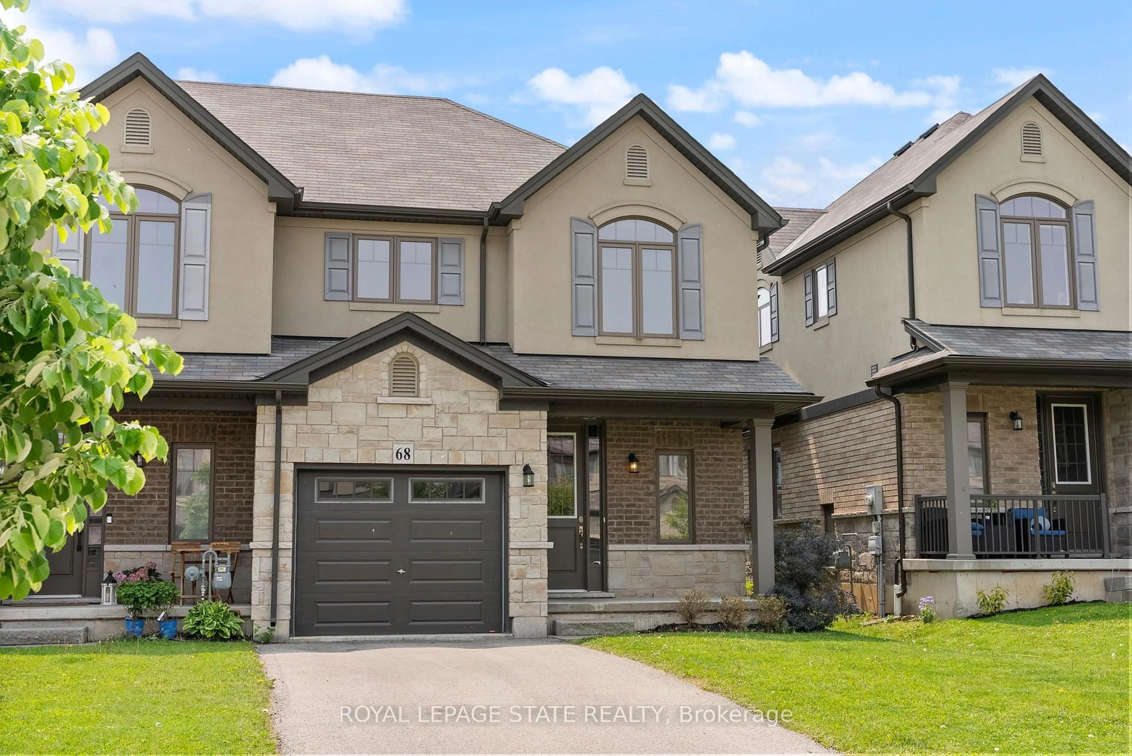 Home with brick exterior material, street for 68 Dodman Cres, Hamilton Ontario L9G 0G6