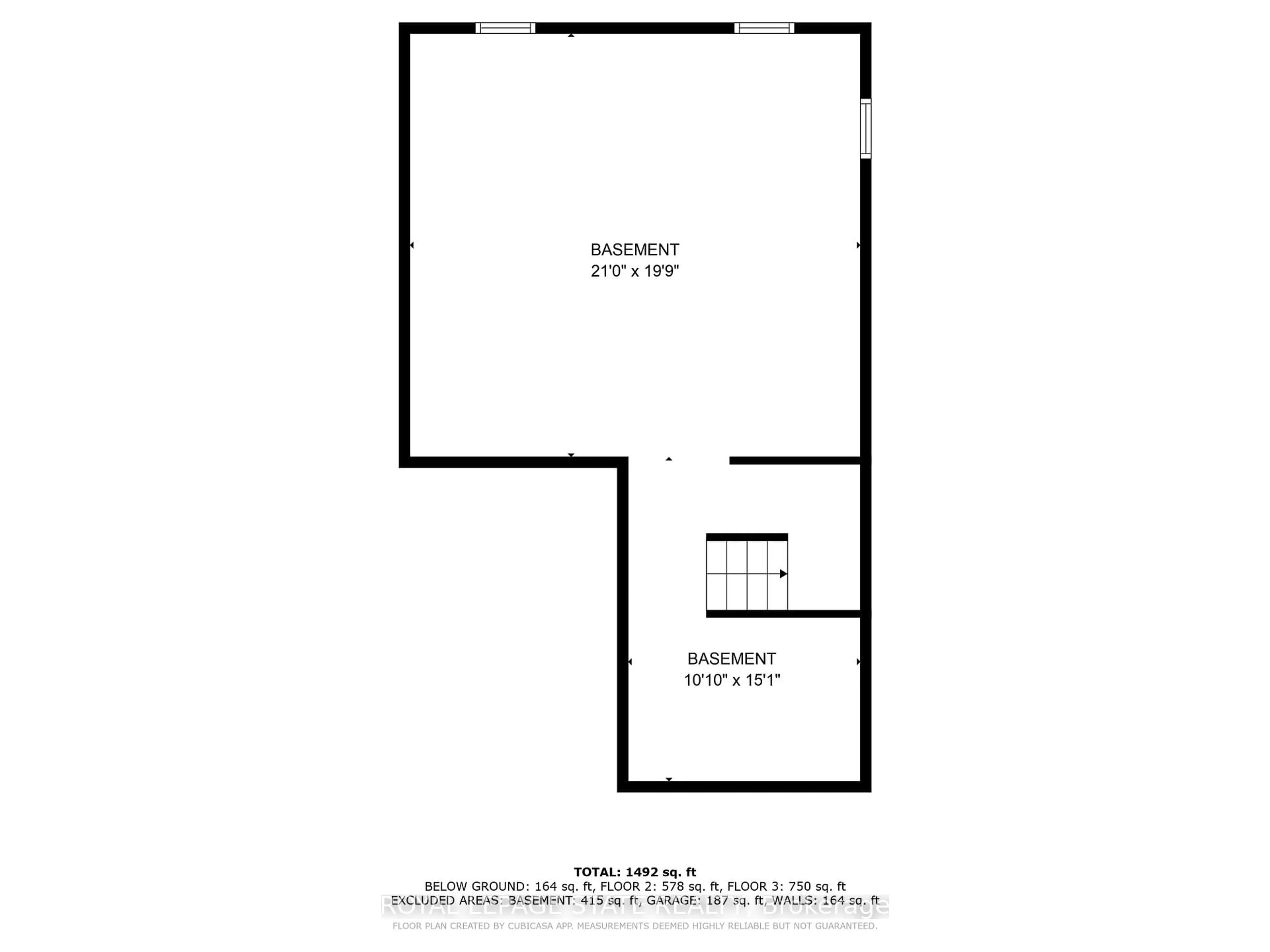 Floor plan for 68 Dodman Cres, Hamilton Ontario L9G 0G6