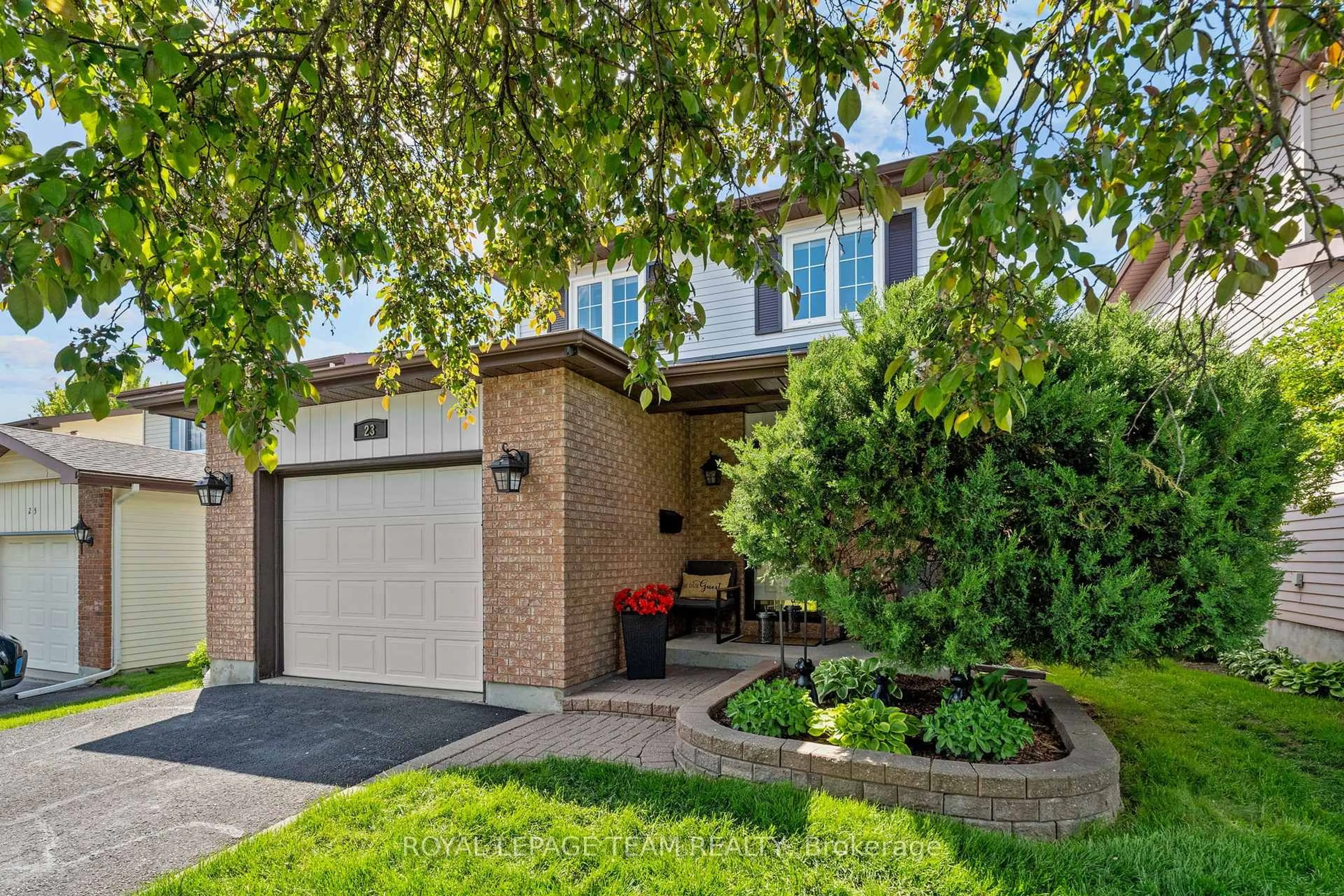 Home with brick exterior material, street for 23 Glacier St, Ottawa Ontario K2J 2M7
