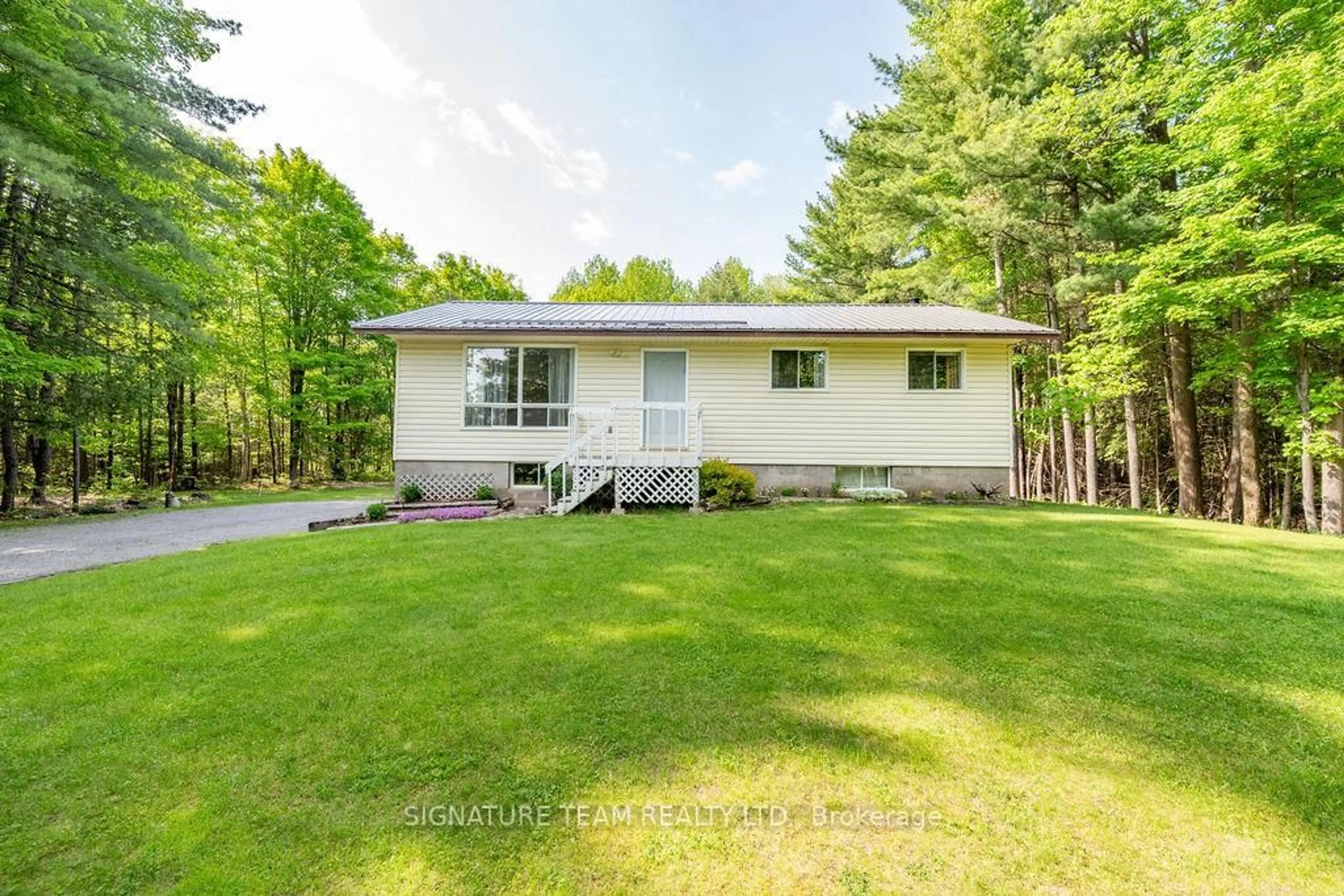 A pic from outside/outdoor area/front of a property/back of a property/a pic from drone, unknown for 84 Crooked Rapids Rd, Eganville Ontario K0J 1T0