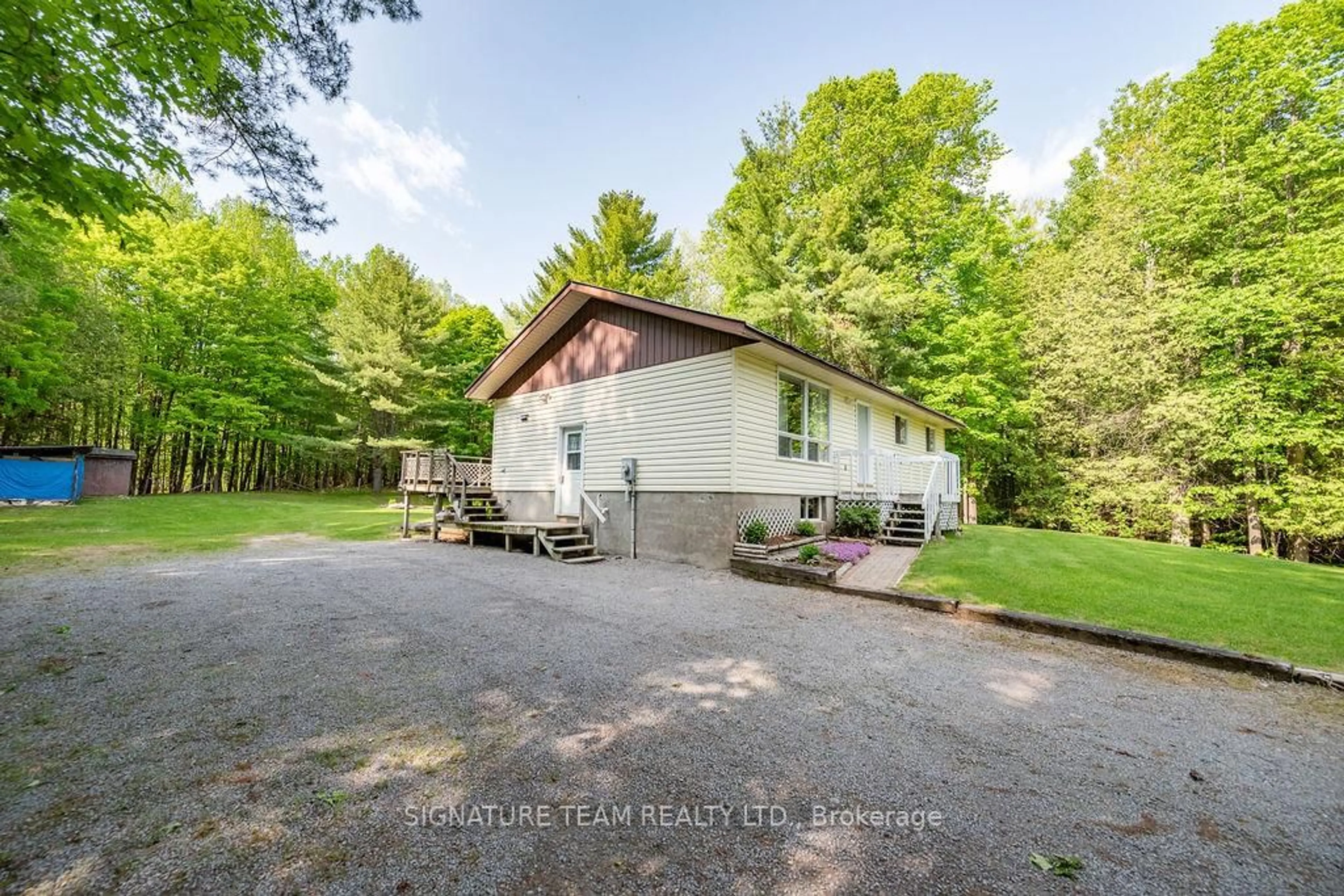 A pic from outside/outdoor area/front of a property/back of a property/a pic from drone, unknown for 84 Crooked Rapids Rd, Eganville Ontario K0J 1T0