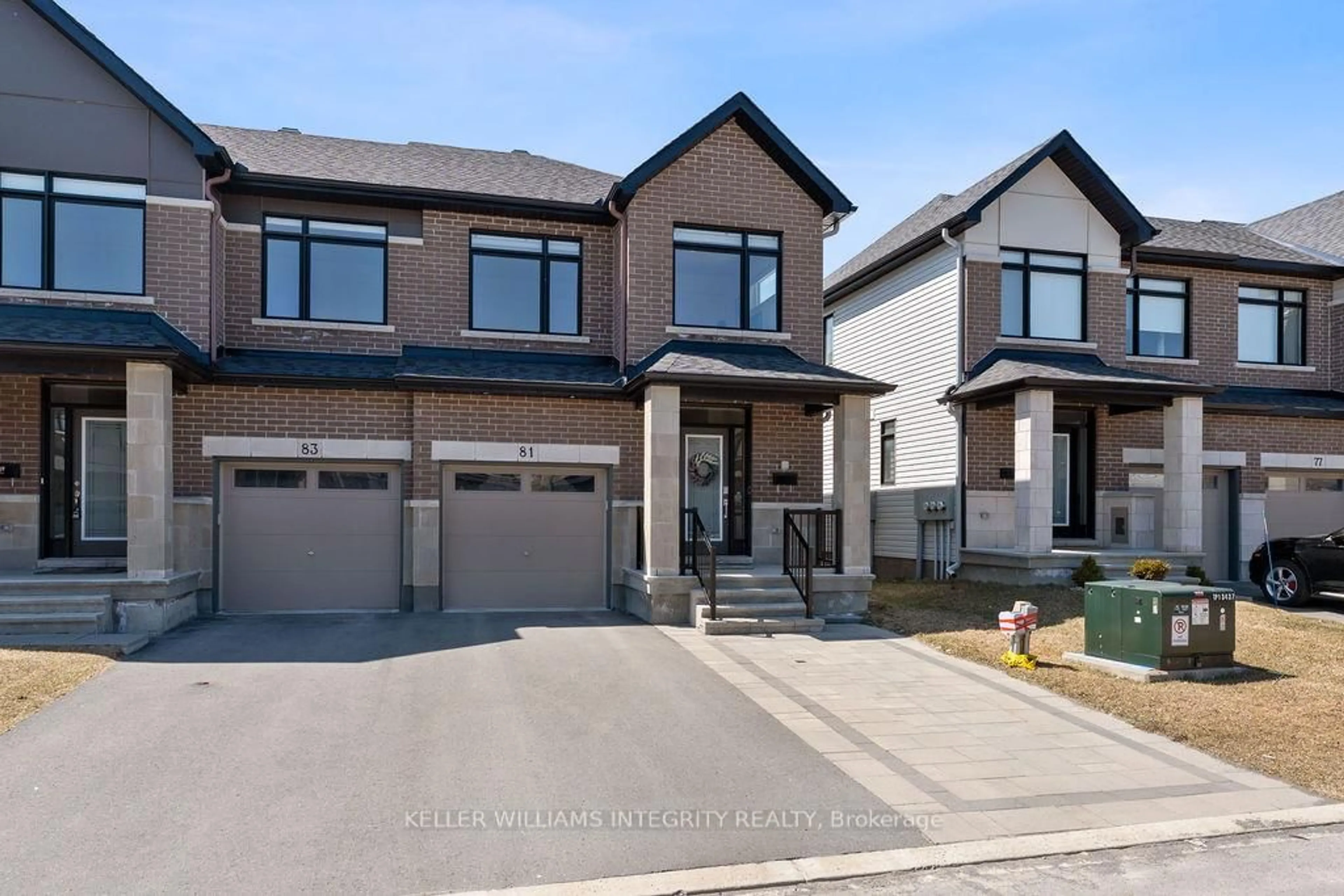 Home with brick exterior material, street for 81 Heirloom St, Ottawa Ontario K4M 0L2