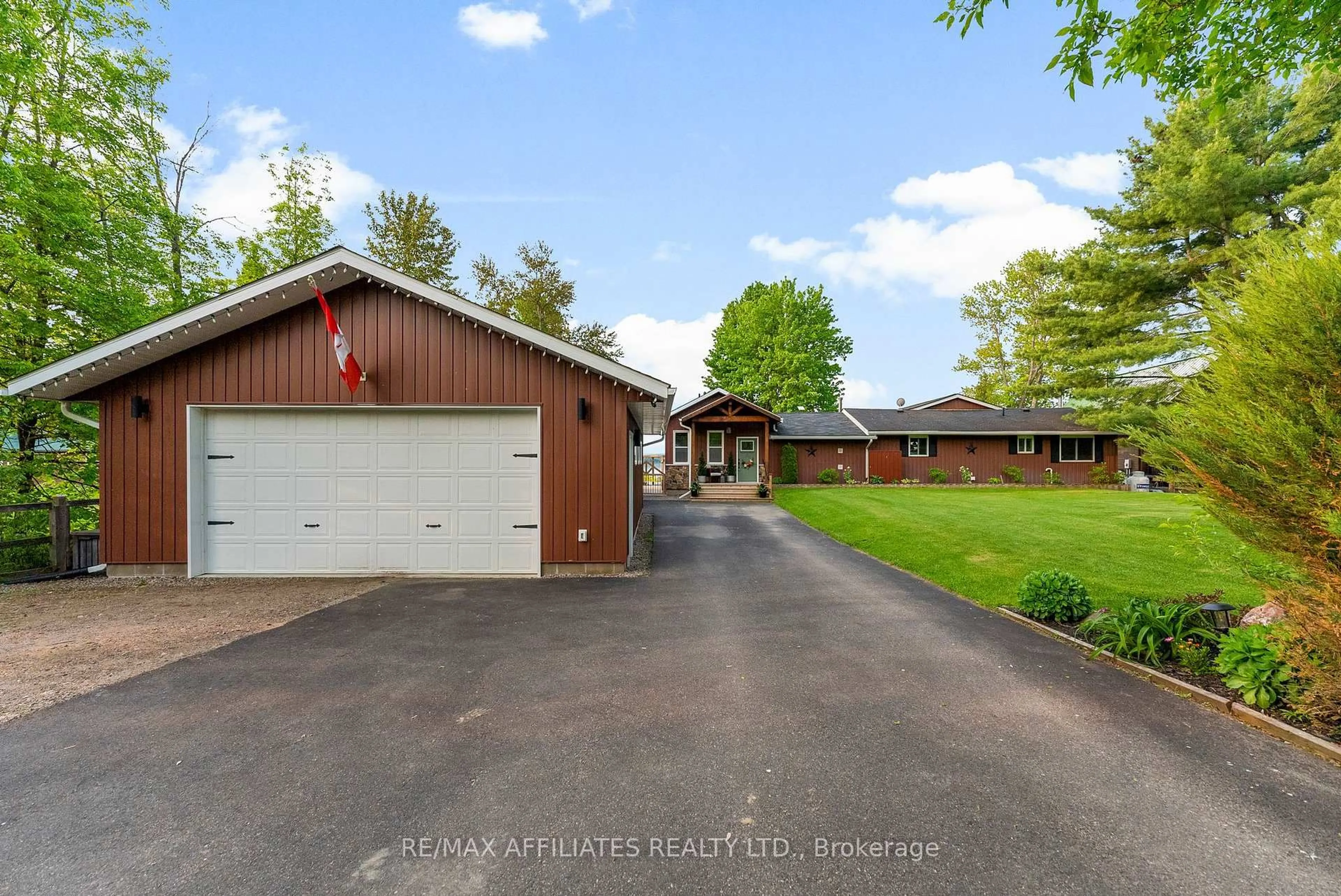 A pic from outside/outdoor area/front of a property/back of a property/a pic from drone, unknown for 12341 HIGHWAY 60, Golden Lake Ontario K0J 1X0