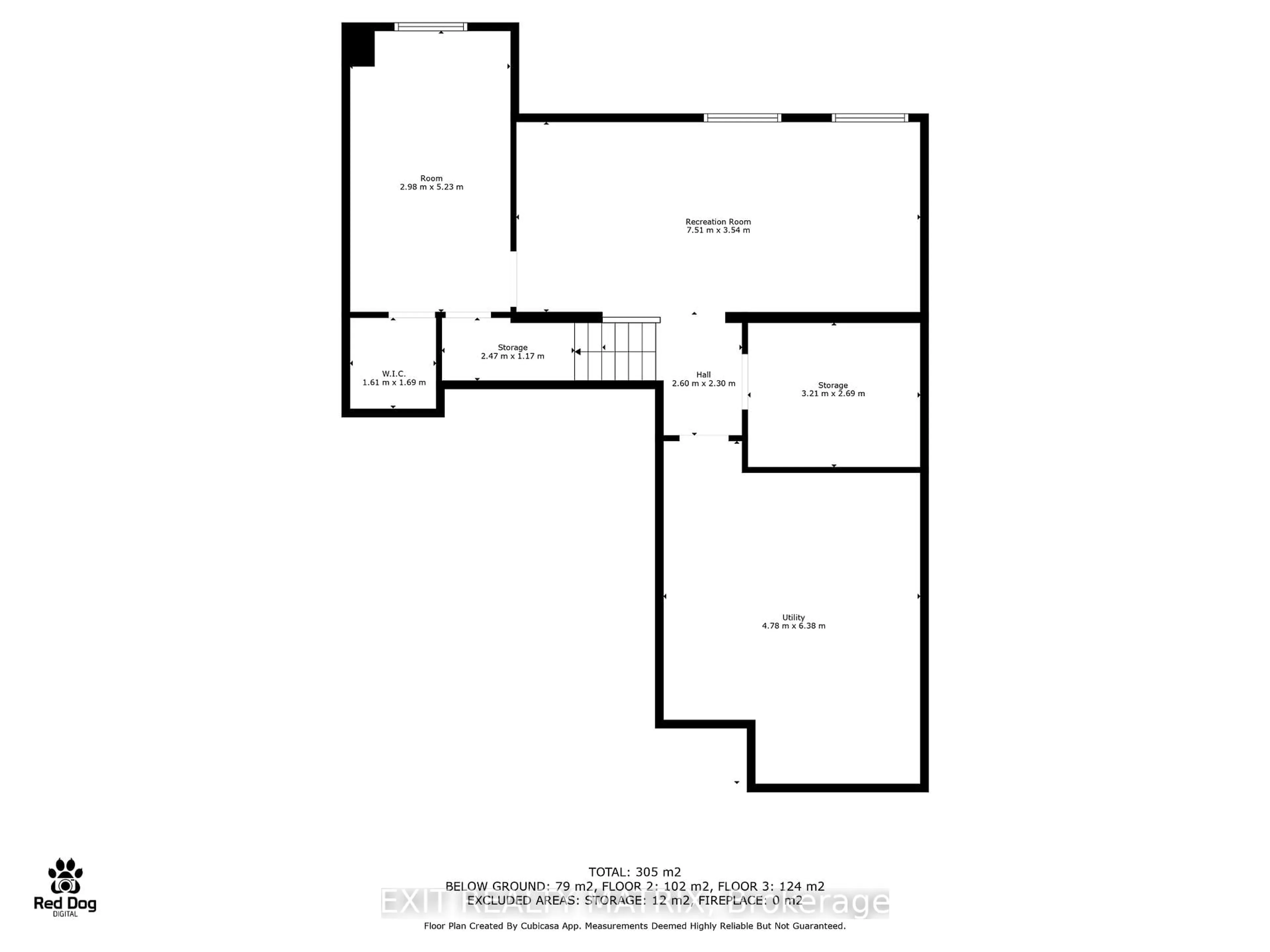 Floor plan for 99 Station Tr, Russell Ontario K4R 0A3