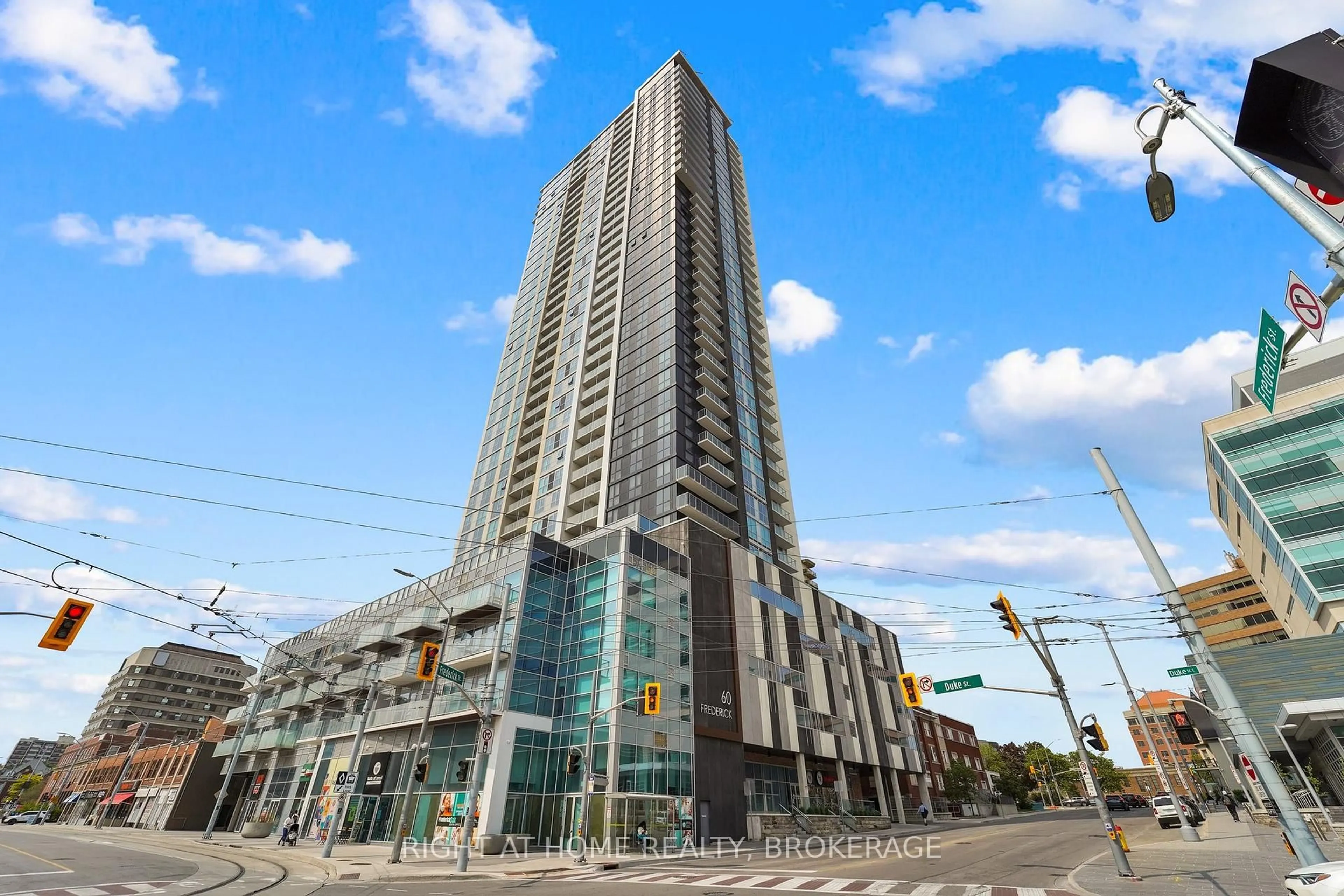 Patio, building for 60 Frederick St #2401, Kitchener Ontario N2H 0C7