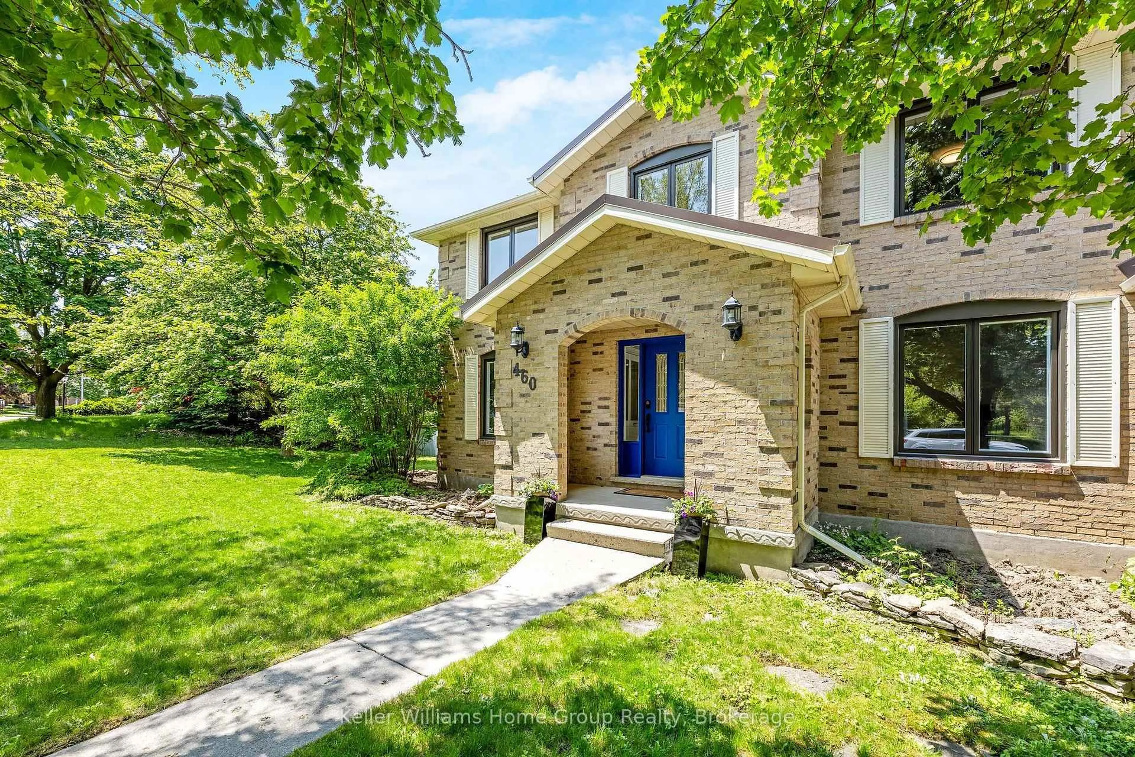 Home with brick exterior material, street for 460 Branstone Dr, Waterloo Ontario N2T 1P4