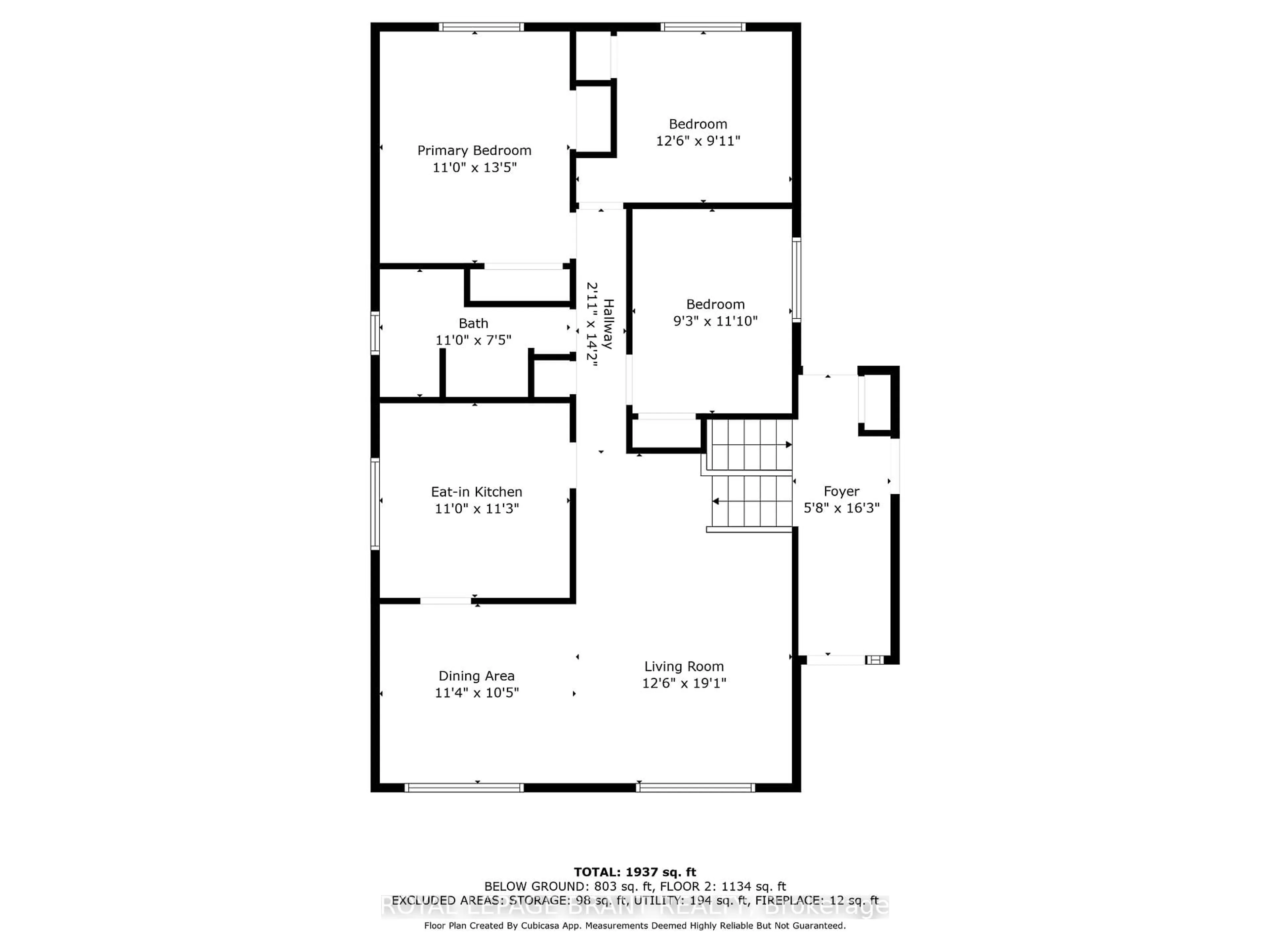 Floor plan for 39 Wildflower Lane, Brantford Ontario N3R 6B3