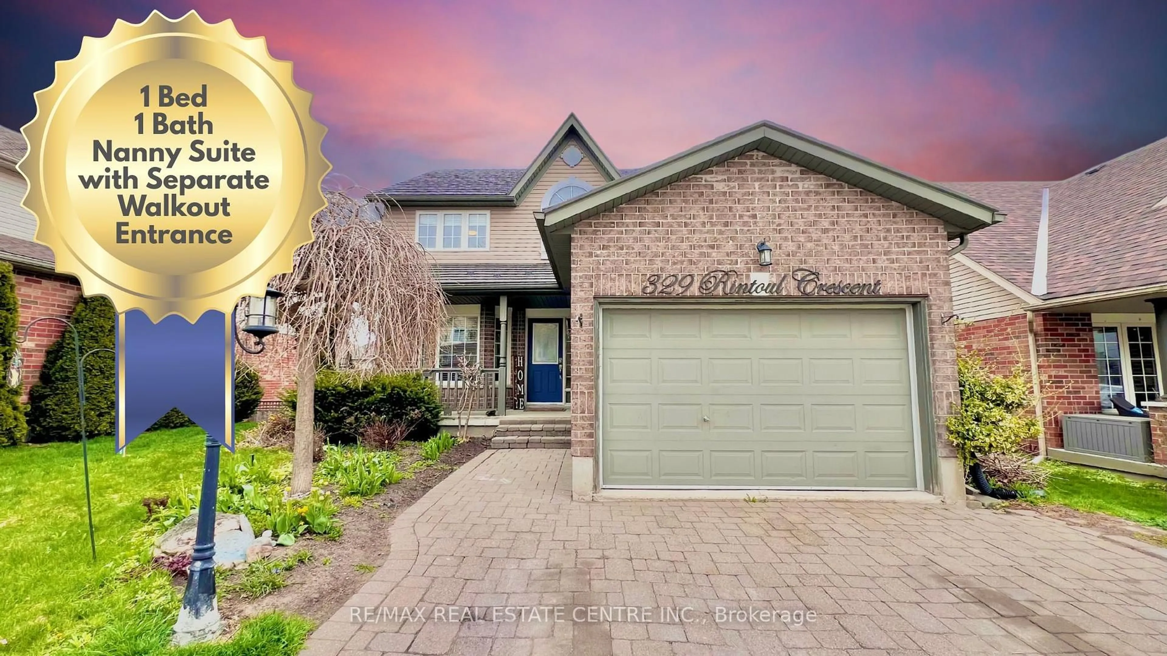 Home with brick exterior material, street for 329 Rintoul Cres, Shelburne Ontario L9V 3C5