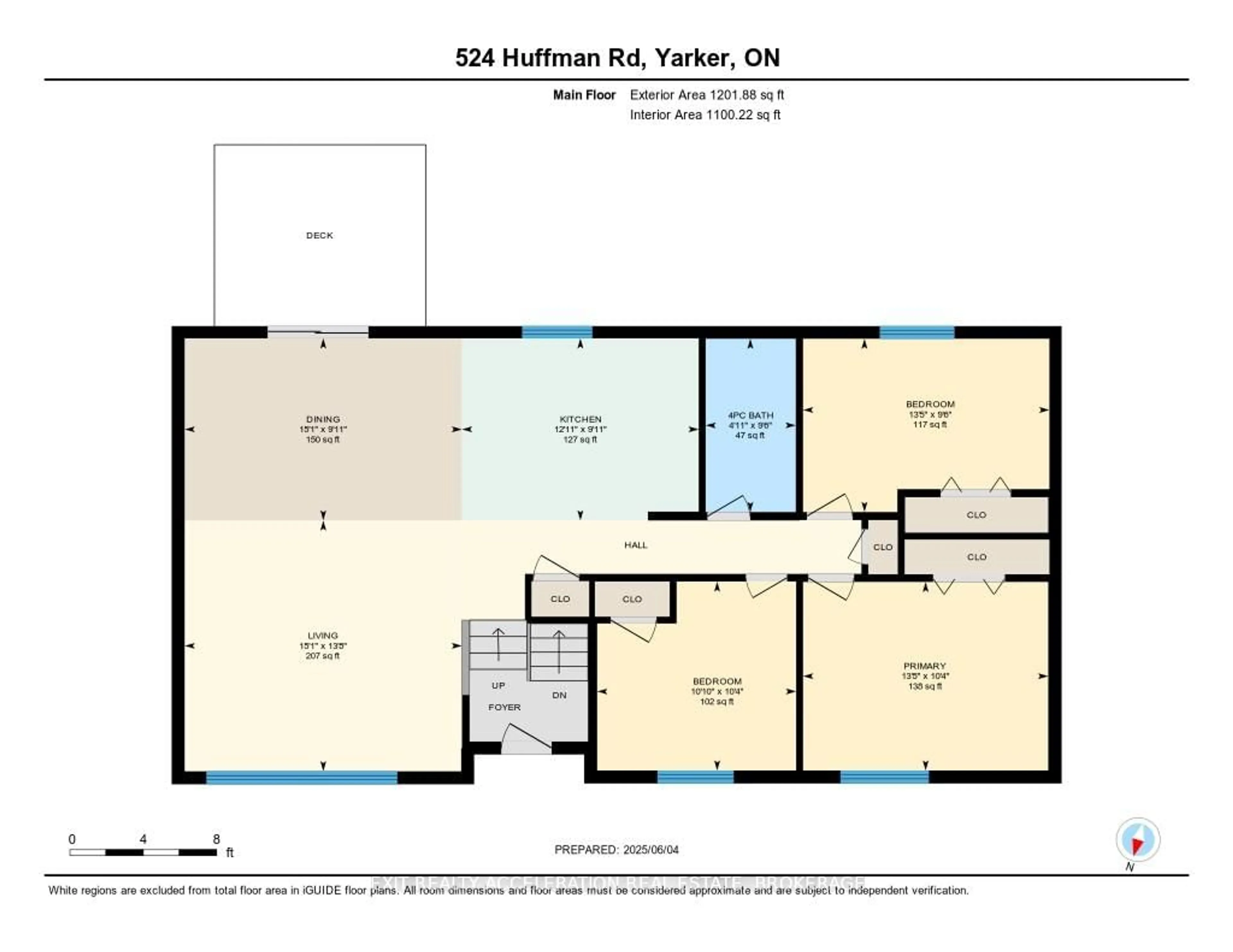 Floor plan for 524 Huffman Rd, Yarker Ontario K0K 3N0