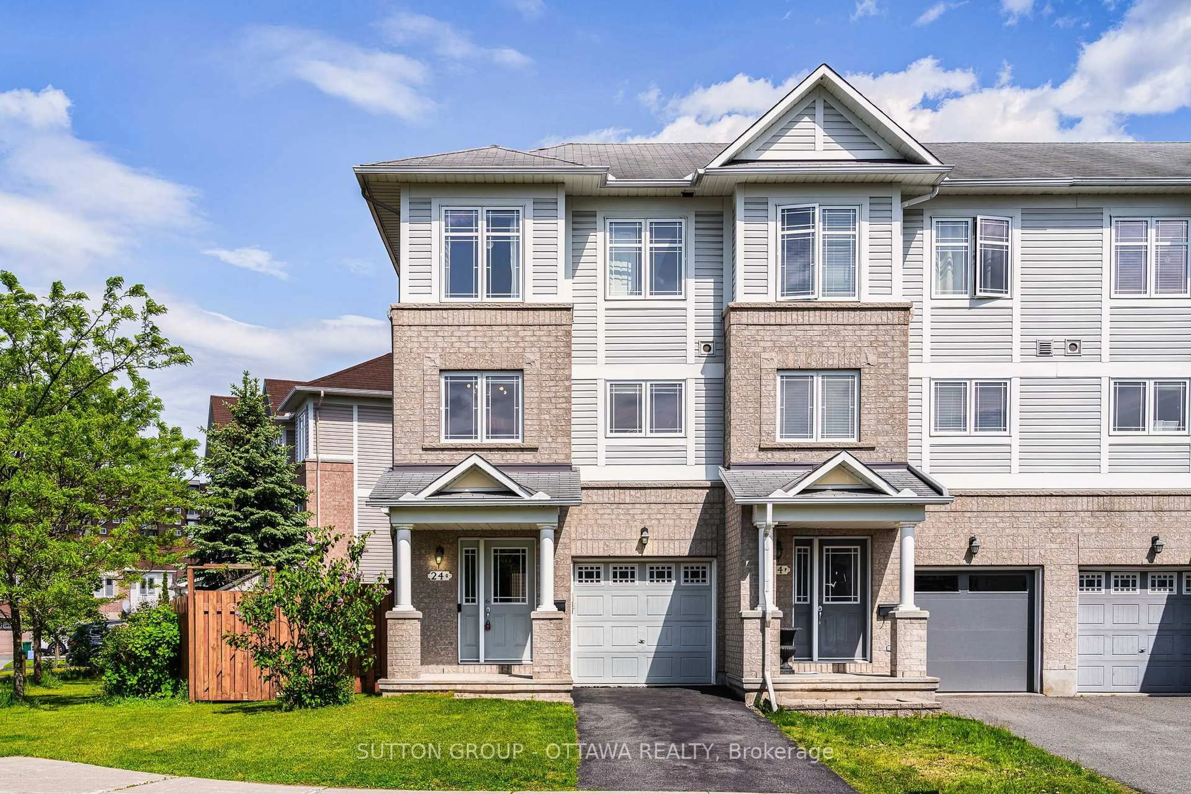 Home with brick exterior material, street for 24G Steel St, Ottawa Ontario K1J 6R3