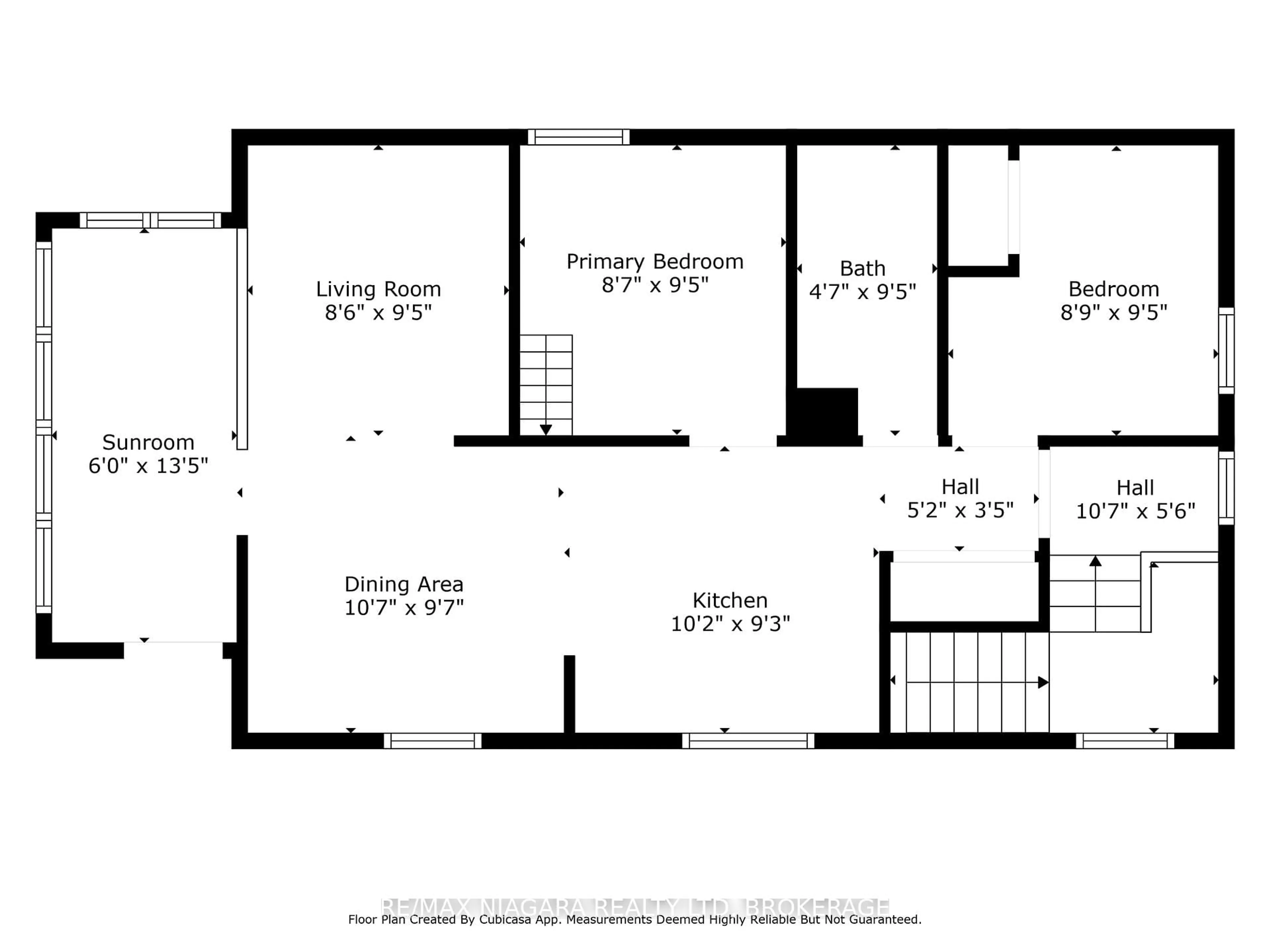 Floor plan for 31 Broadway Ave, Welland Ontario L3C 5L4