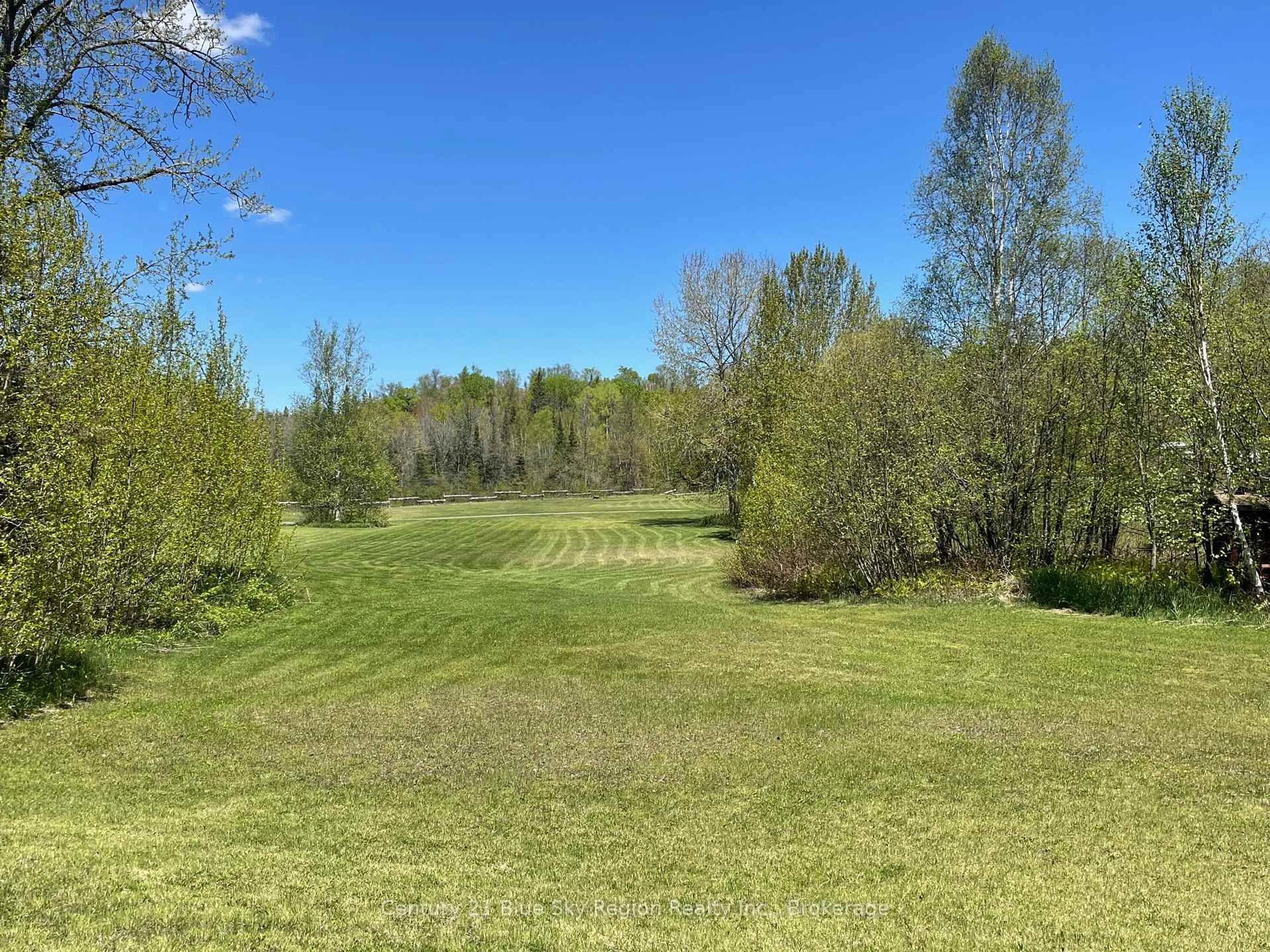 A pic from outside/outdoor area/front of a property/back of a property/a pic from drone, forest/trees view for 13356 HIGHWAY 64, West Nipissing Ontario P0H 1M0