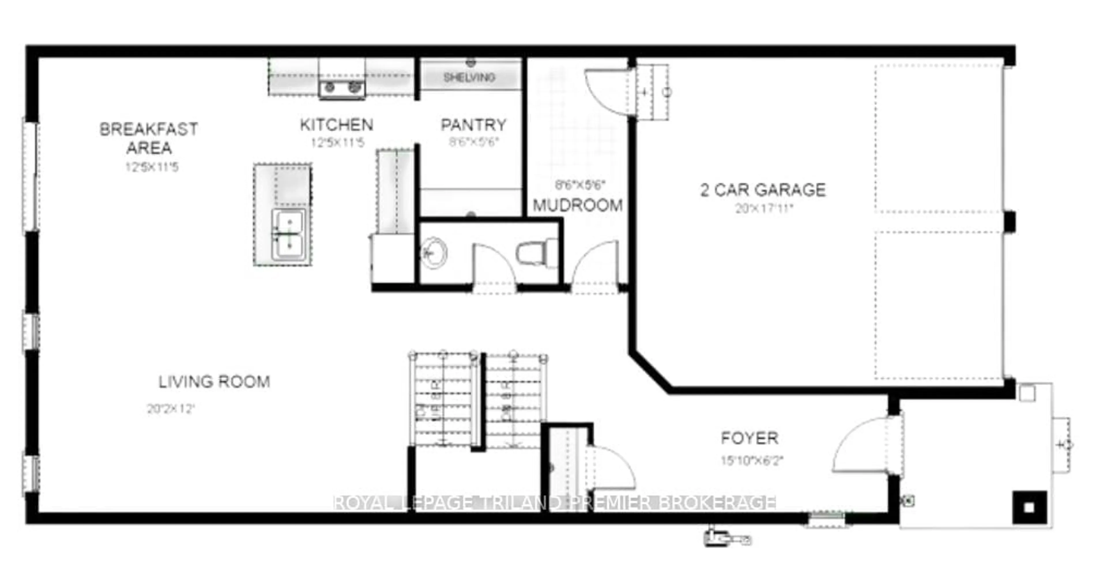 Floor plan for 2704 BOBOLINK Lane, London South Ontario N6M 0J9