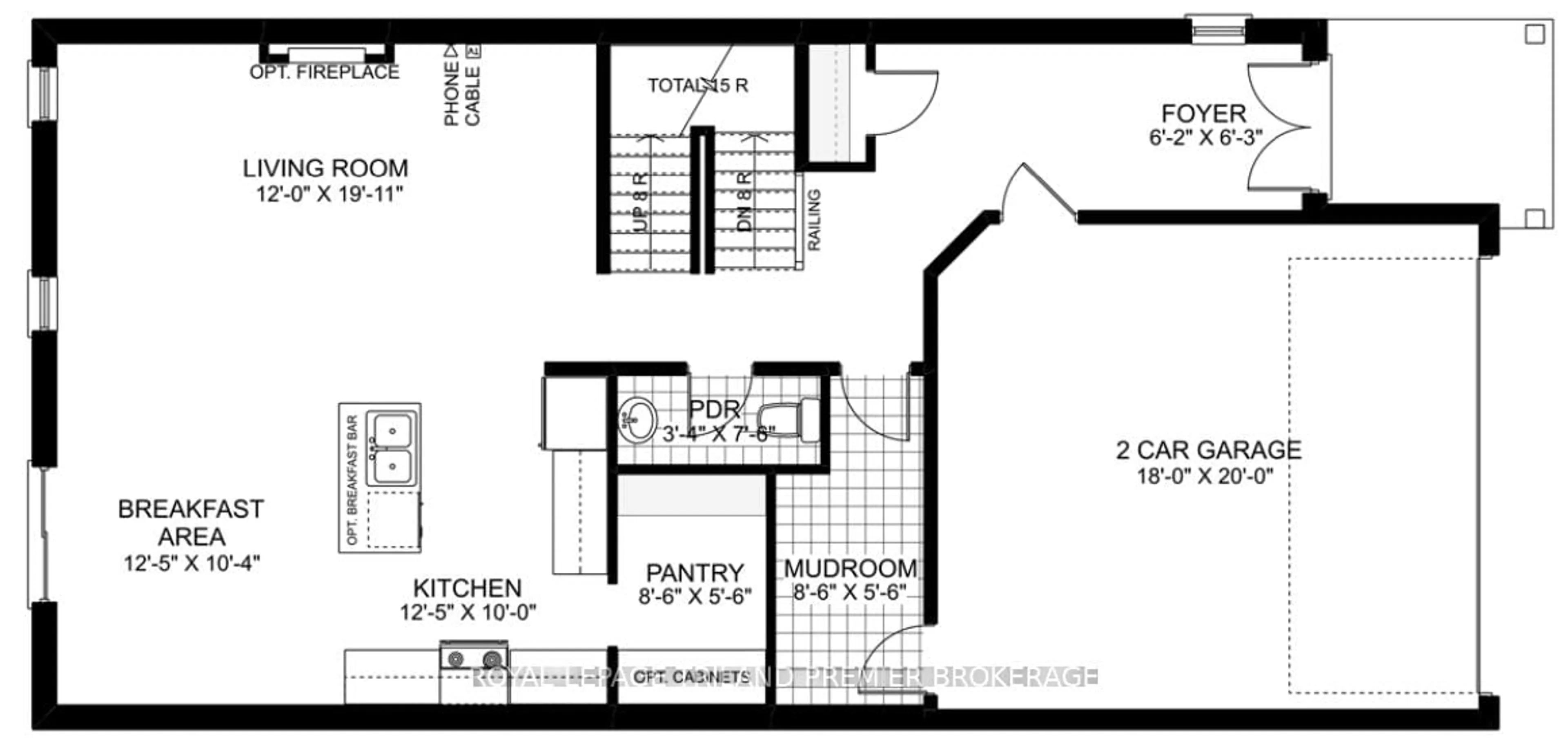 Floor plan for 2678 BOBOLINK Lane, London South Ontario N6M 0J9