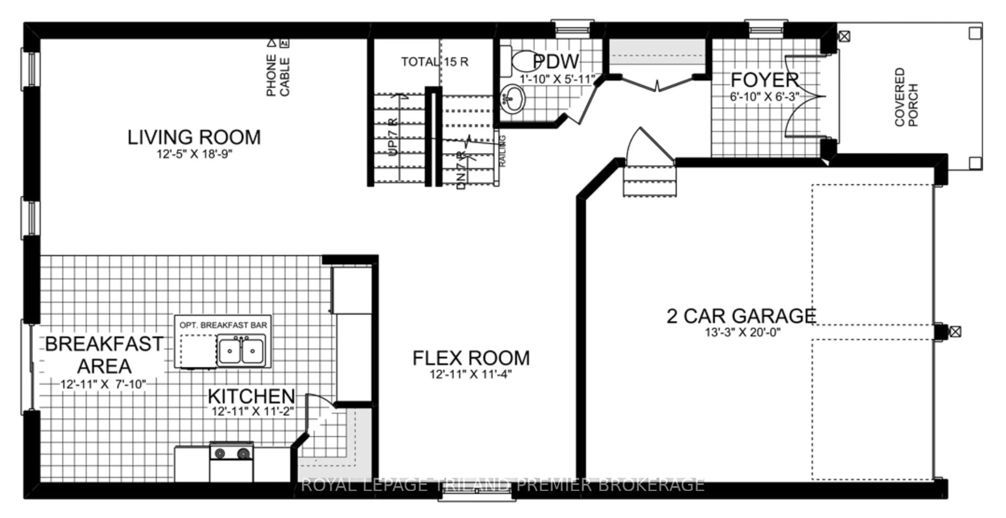Floor plan for 2678 BOBOLINK Lane, London South Ontario N6M 0J9