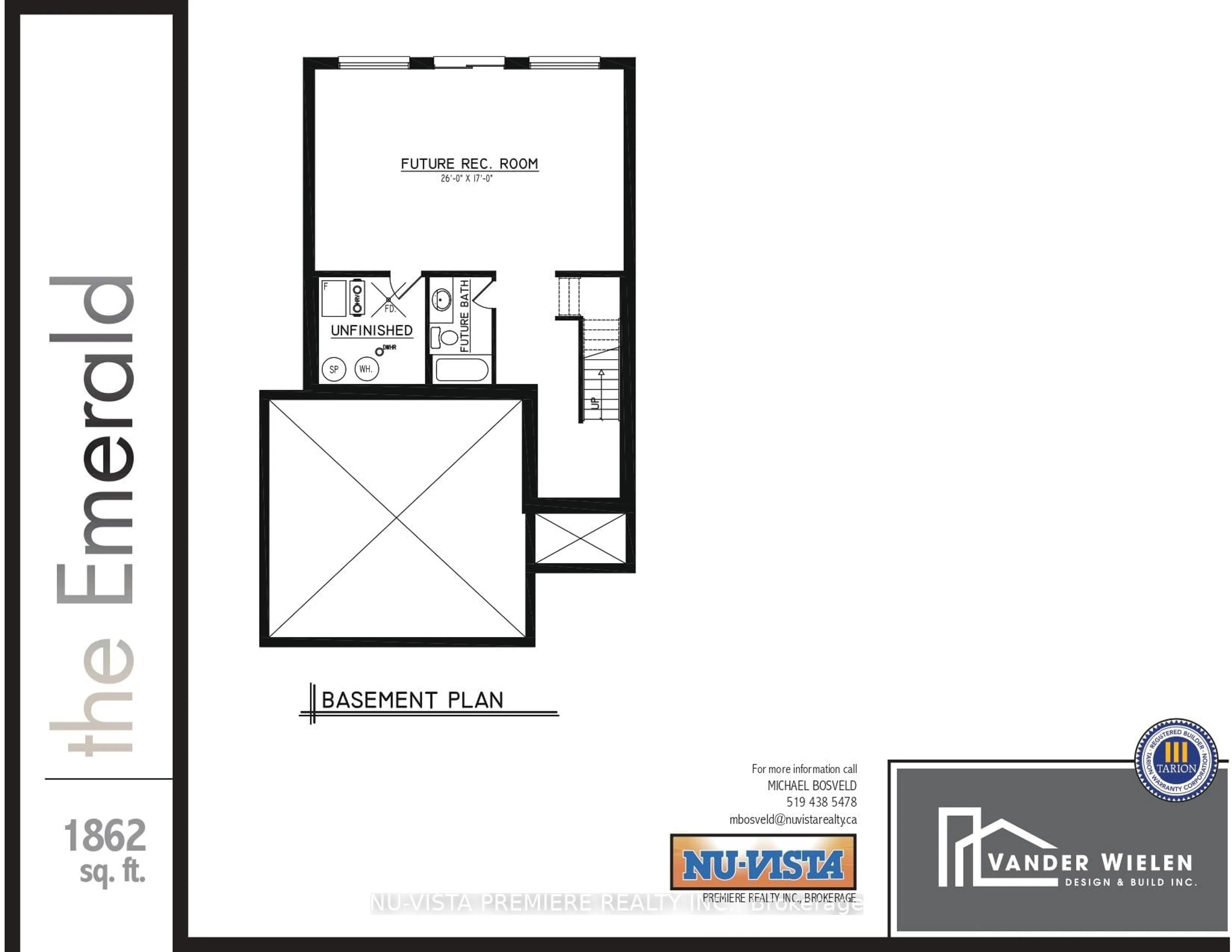 Floor plan for 160 Watts Dr, Lucan Biddulph Ontario N0M 2J0