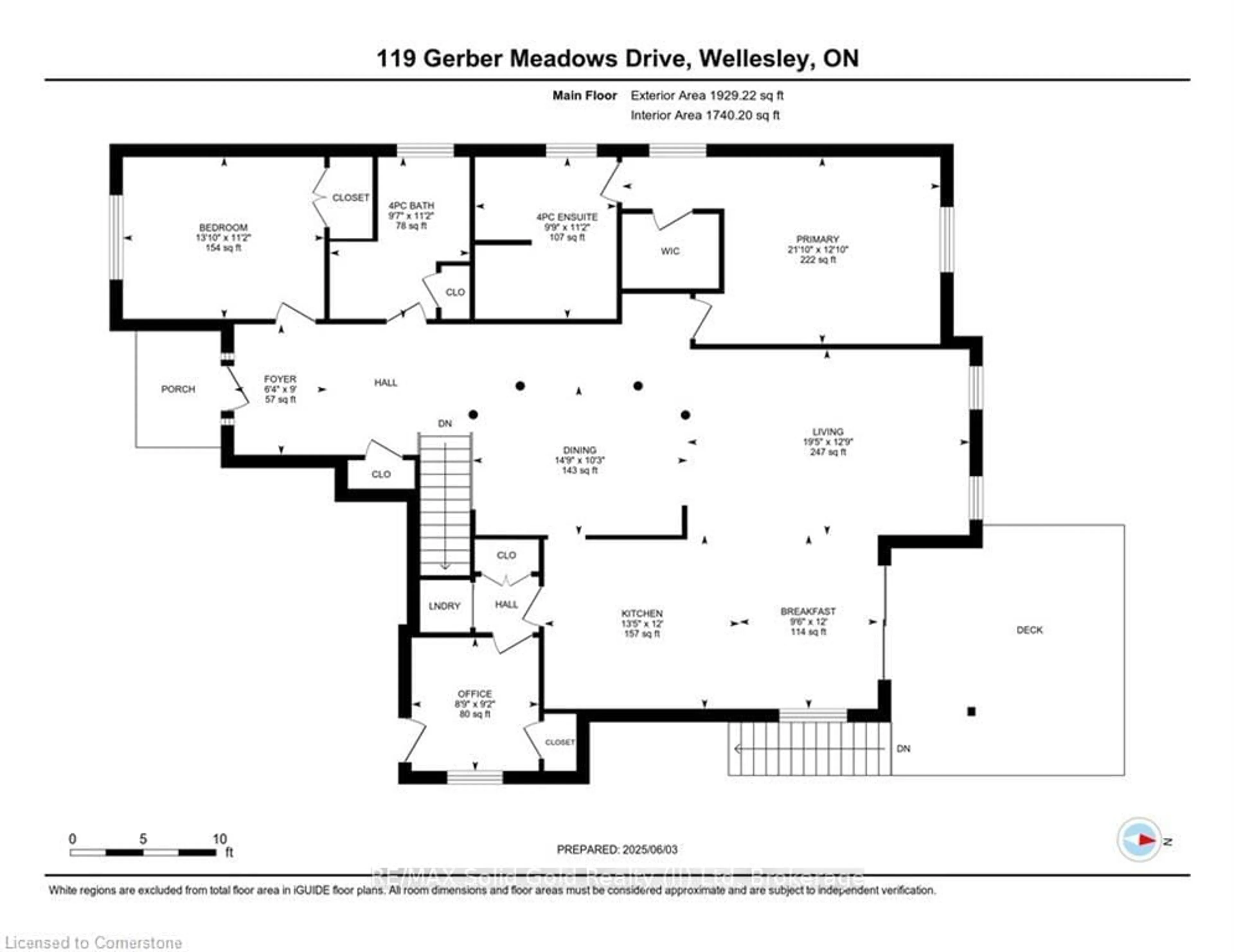Floor plan for 119 Gerber Meadows Dr, Wellesley Ontario N0B 2T0