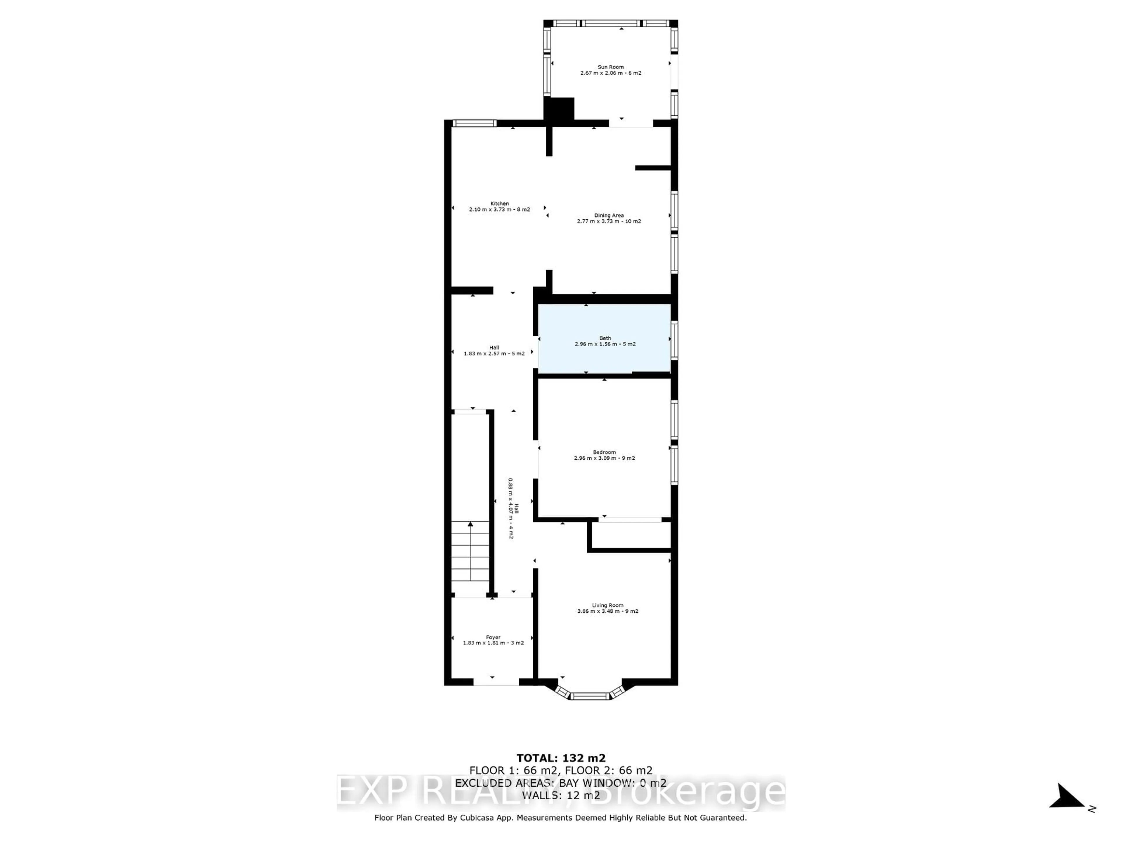 Floor plan for 12 Ross Ave, Ottawa Ontario K1Y 0N3