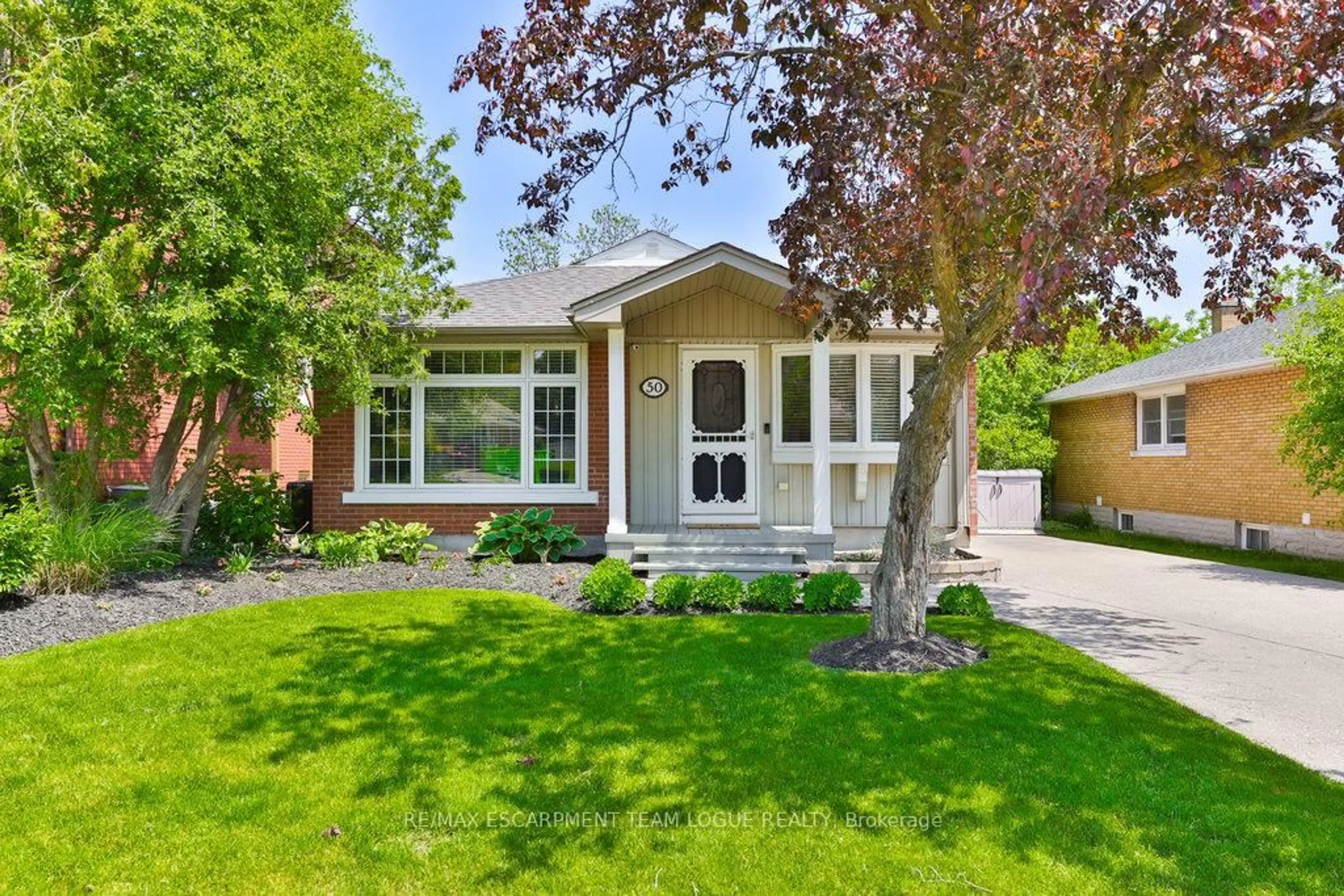 Home with vinyl exterior material, street for 50 Cornell Ave, Kitchener Ontario N2G 3E4