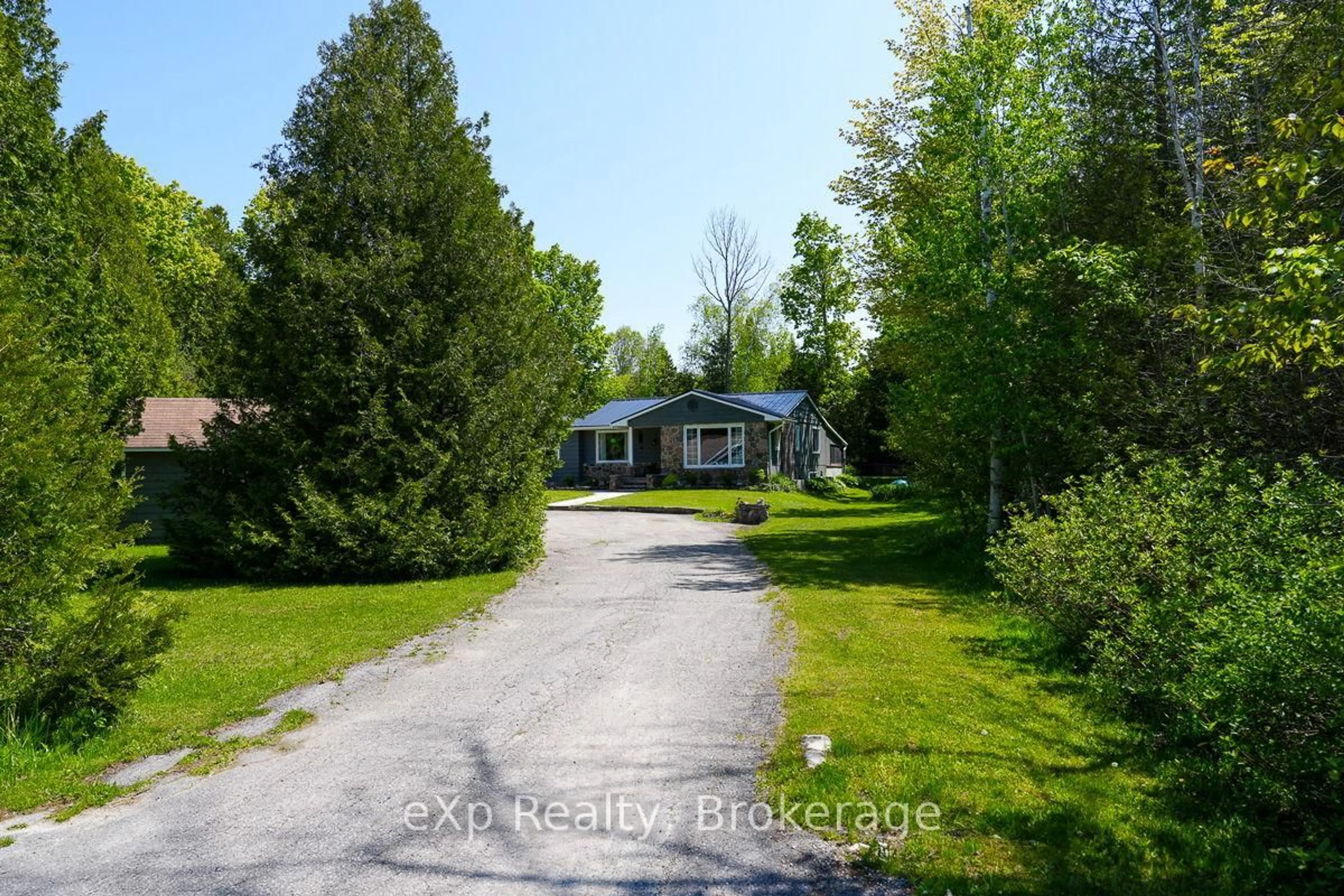 A pic from outside/outdoor area/front of a property/back of a property/a pic from drone, street for 35 Cardinal Ave, South Bruce Peninsula Ontario N0H 2T0