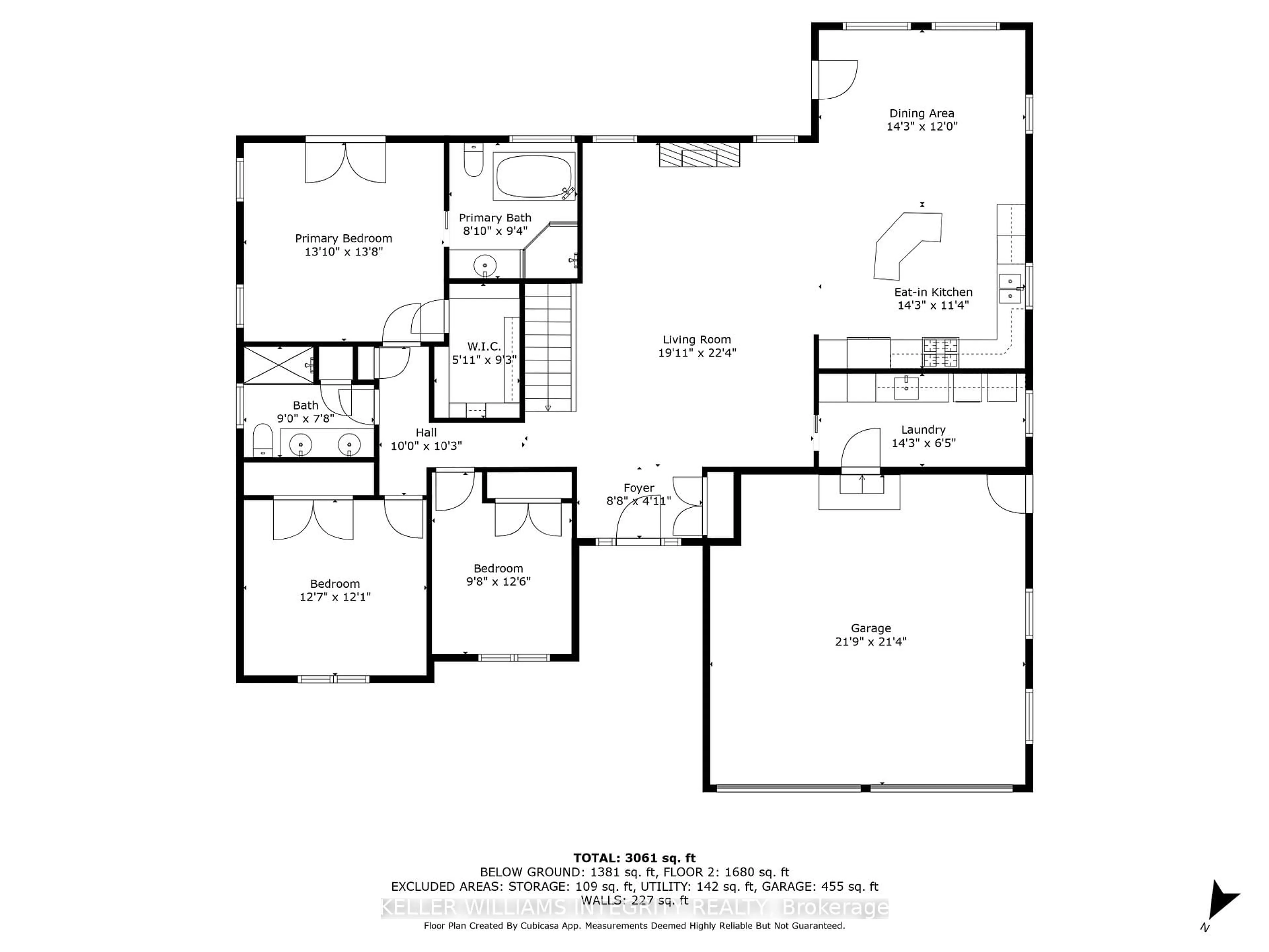Floor plan for 20452 Patricia Lane, South Glengarry Ontario K0C 1A0