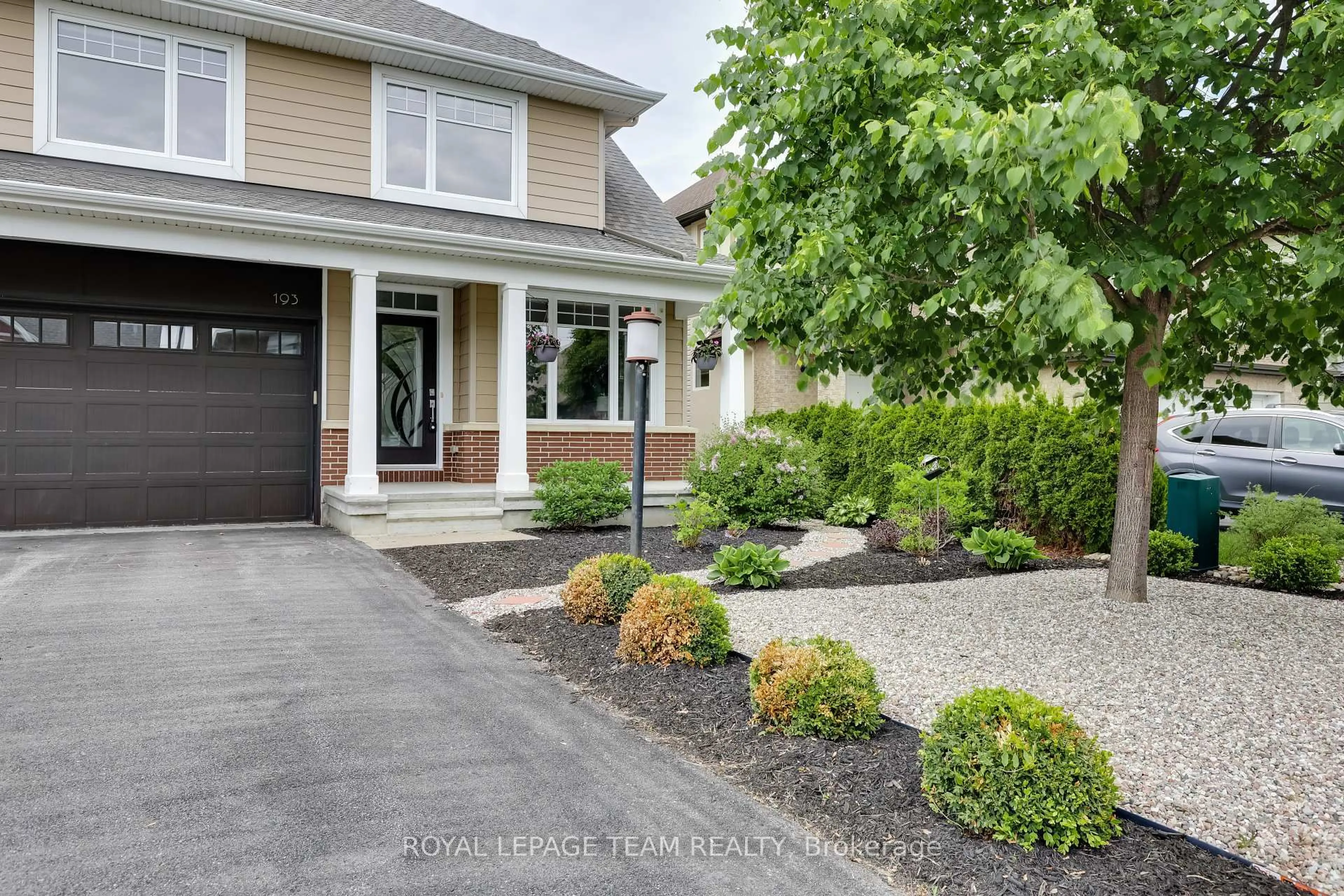 Home with brick exterior material, street for 193 GRAINSTONE Way, Kanata Ontario K2T 0H2