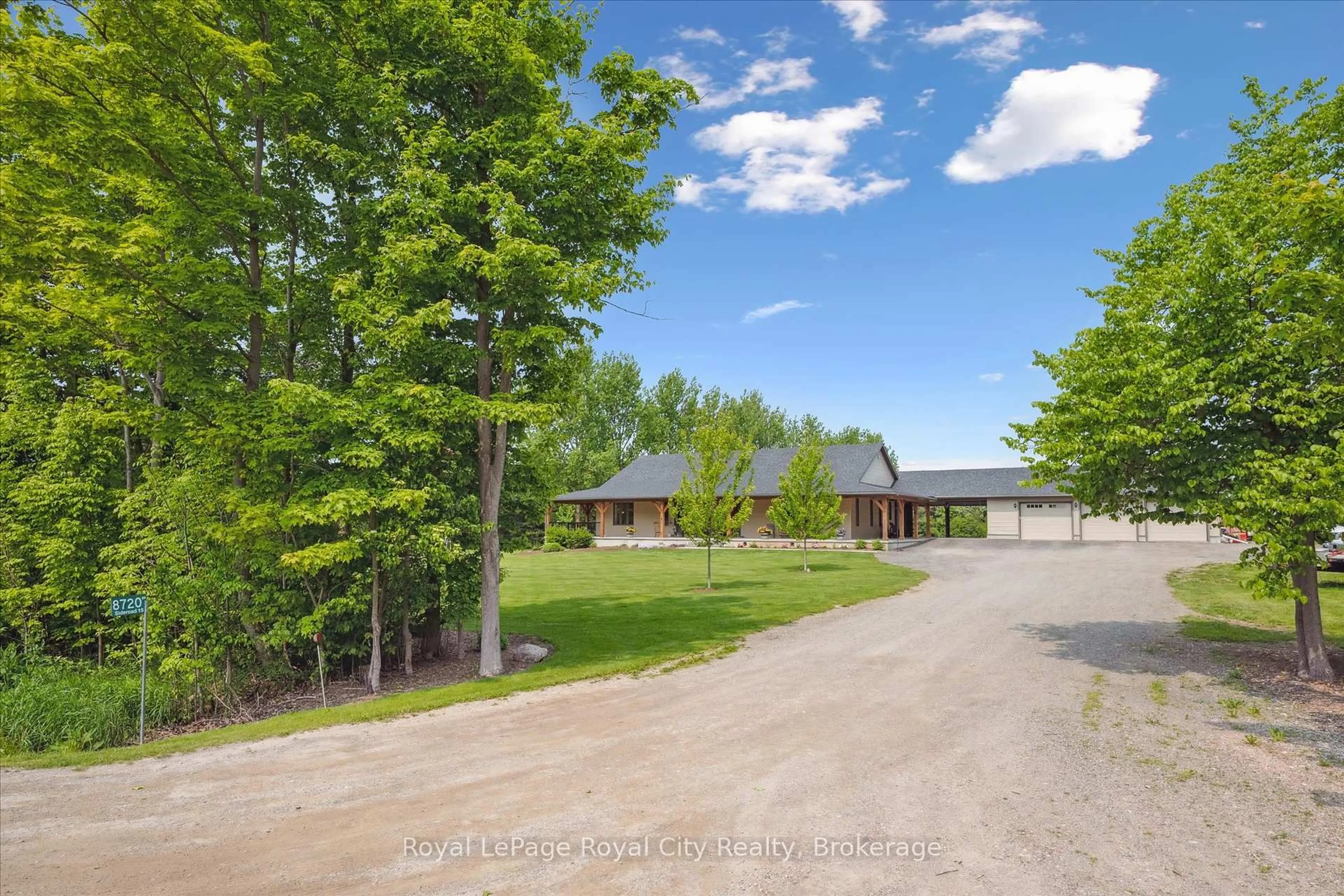 A pic from outside/outdoor area/front of a property/back of a property/a pic from drone, unknown for 8720 15 Sdrd, Erin Ontario N0B 2K0